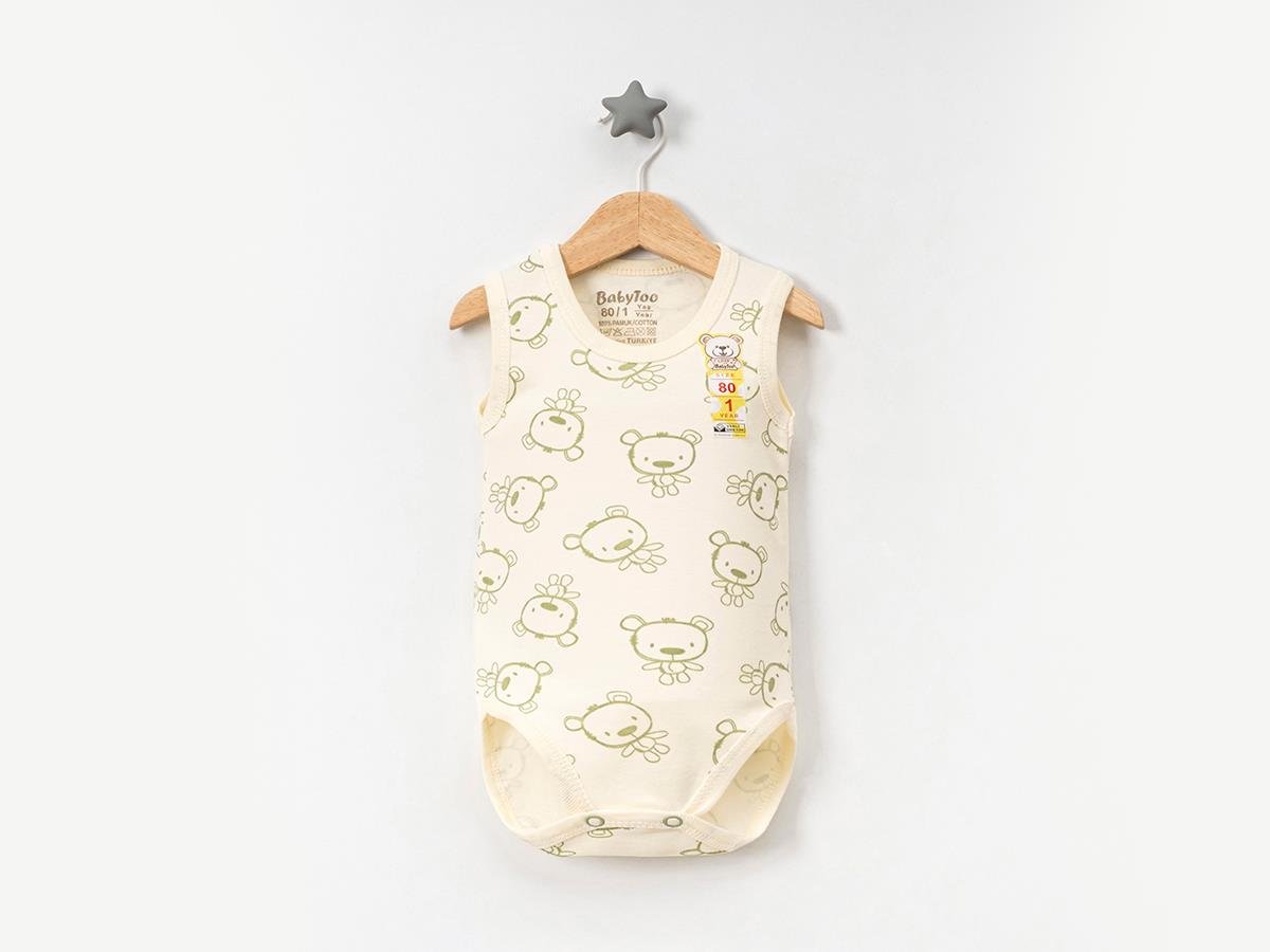 BABYTOO AYICIK BASKILI ÇITÇITLI BODY 1-9 M