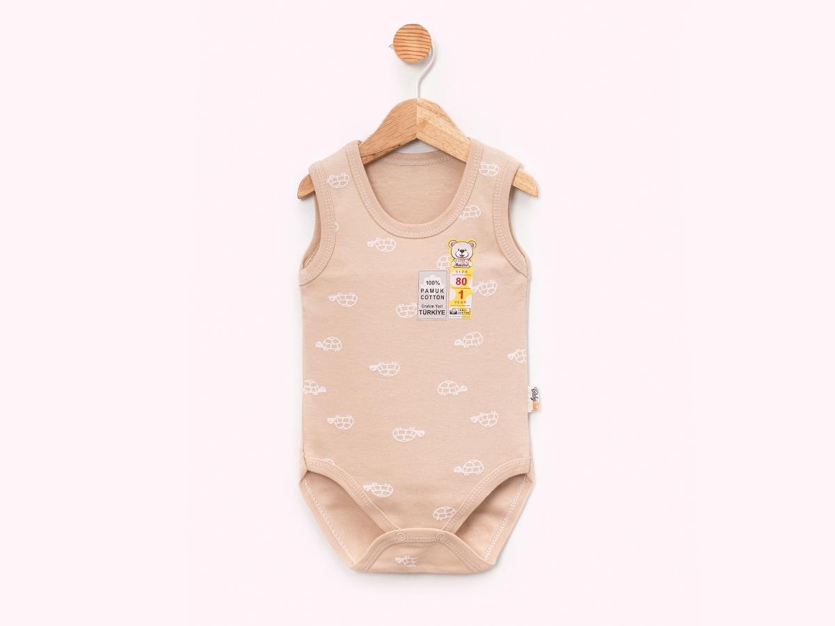 BABYTOO KAPLUMBAĞ BASKILI ÇITÇITLI BODY 1-3 Y