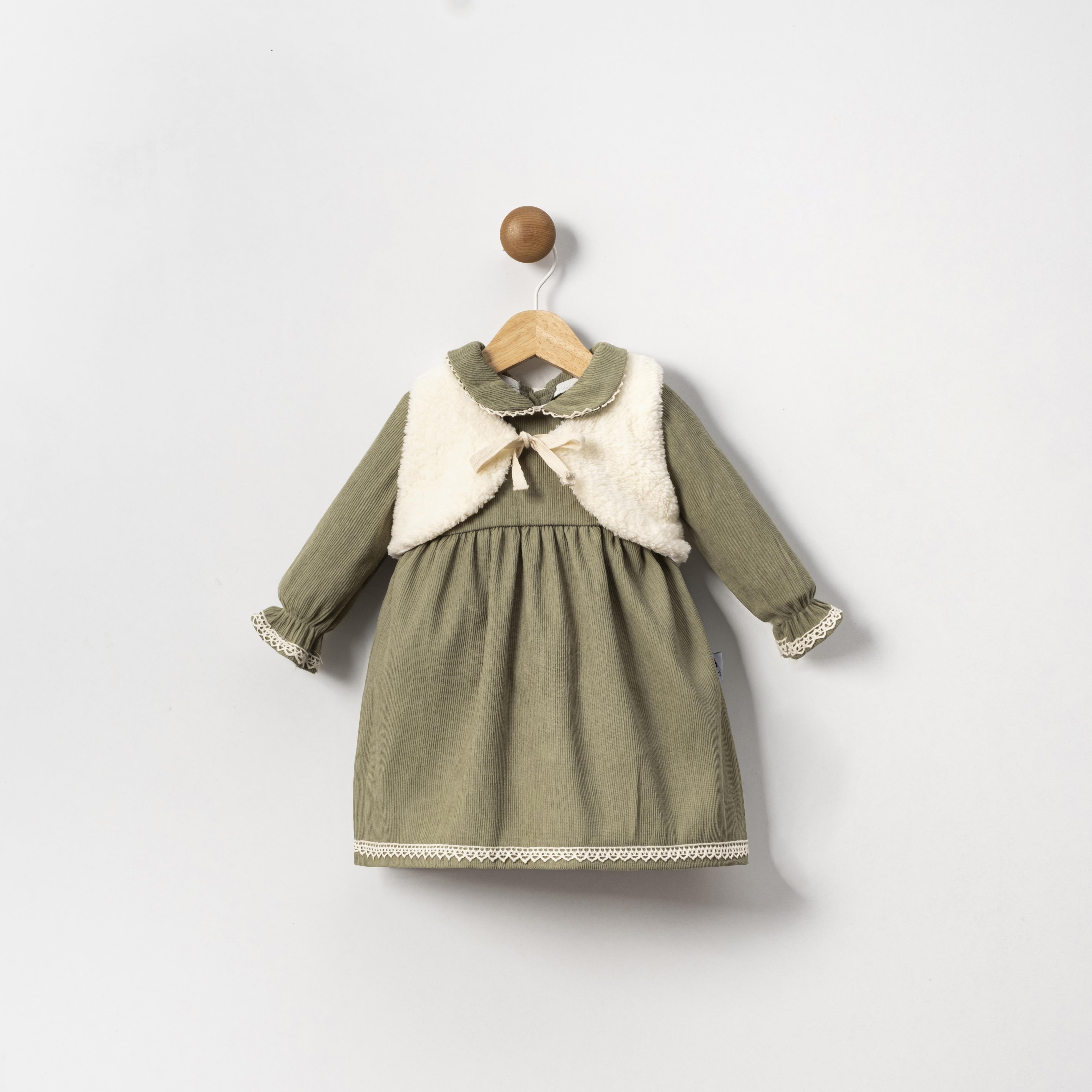 BEBEDEXS BOLEROLU  KIZ BEBEK  ELBİSE