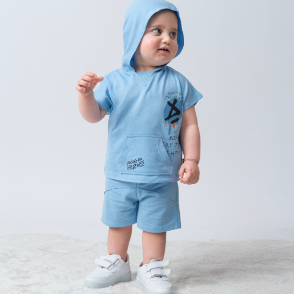 CİCİBEN ERKEK BEBEK BASKILI TAKIM 6-24 M