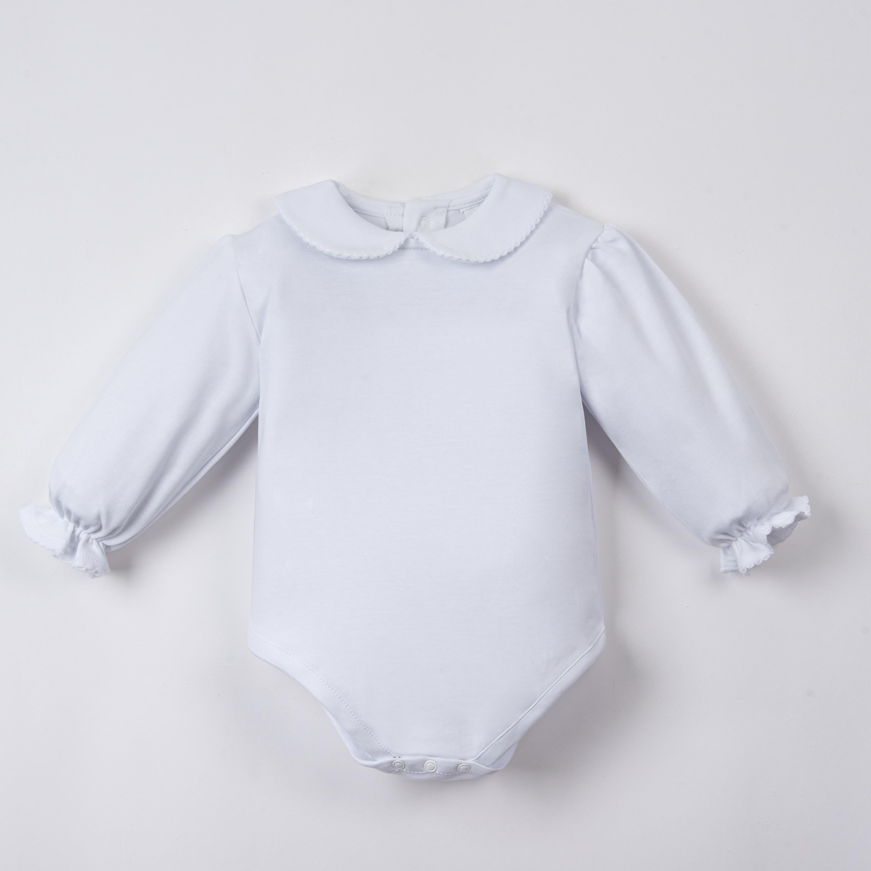 Çıtçıtlı Kız Bebek Badi 3-6-9 Ay