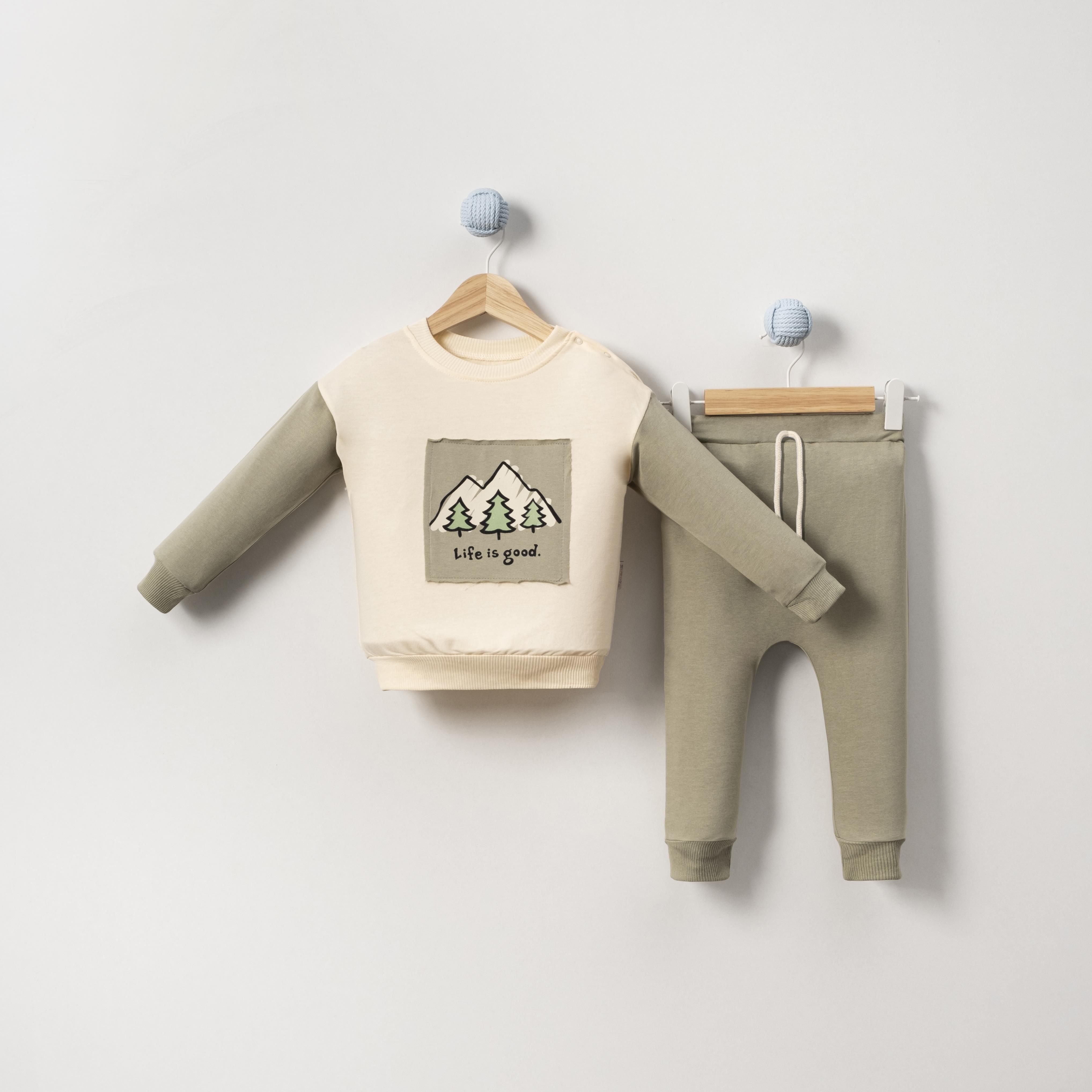 Çojuxs Doğa Temalı Erkek Bebek İkili Takım