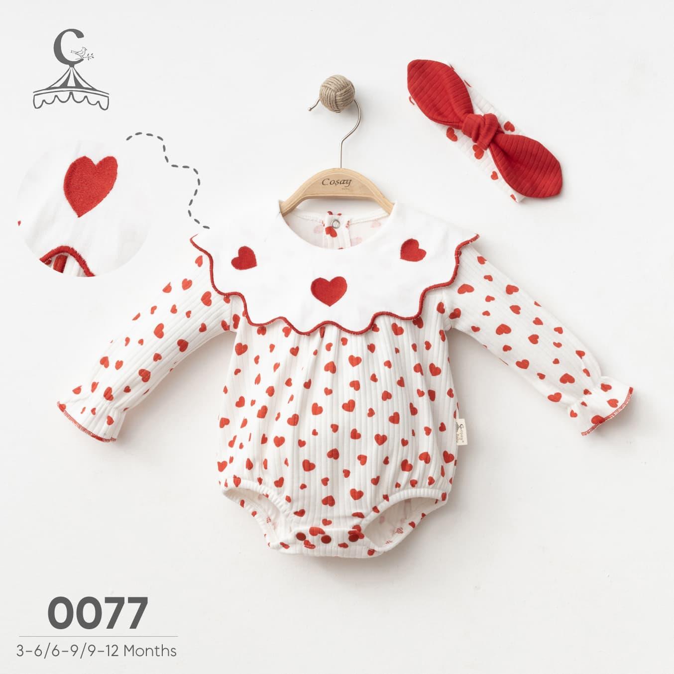 COŞAY BABY KALP YAKALI SALOPET