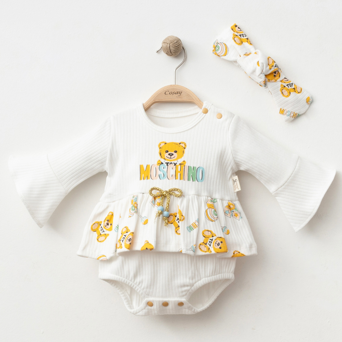 COŞAY BABY MOCHINO BASKILI TULUM