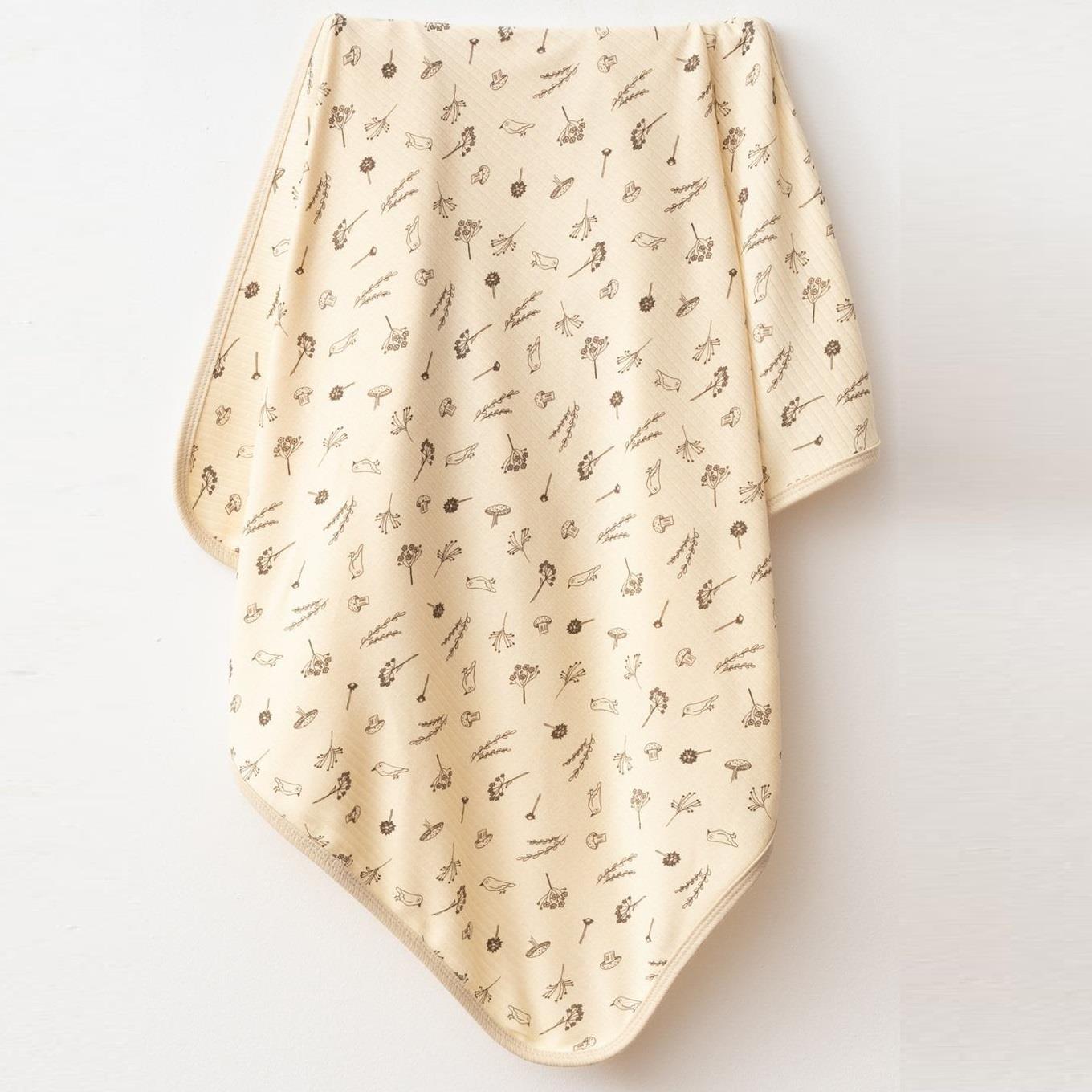 Doğa Temalı Desenli 80*90 cm Battaniye