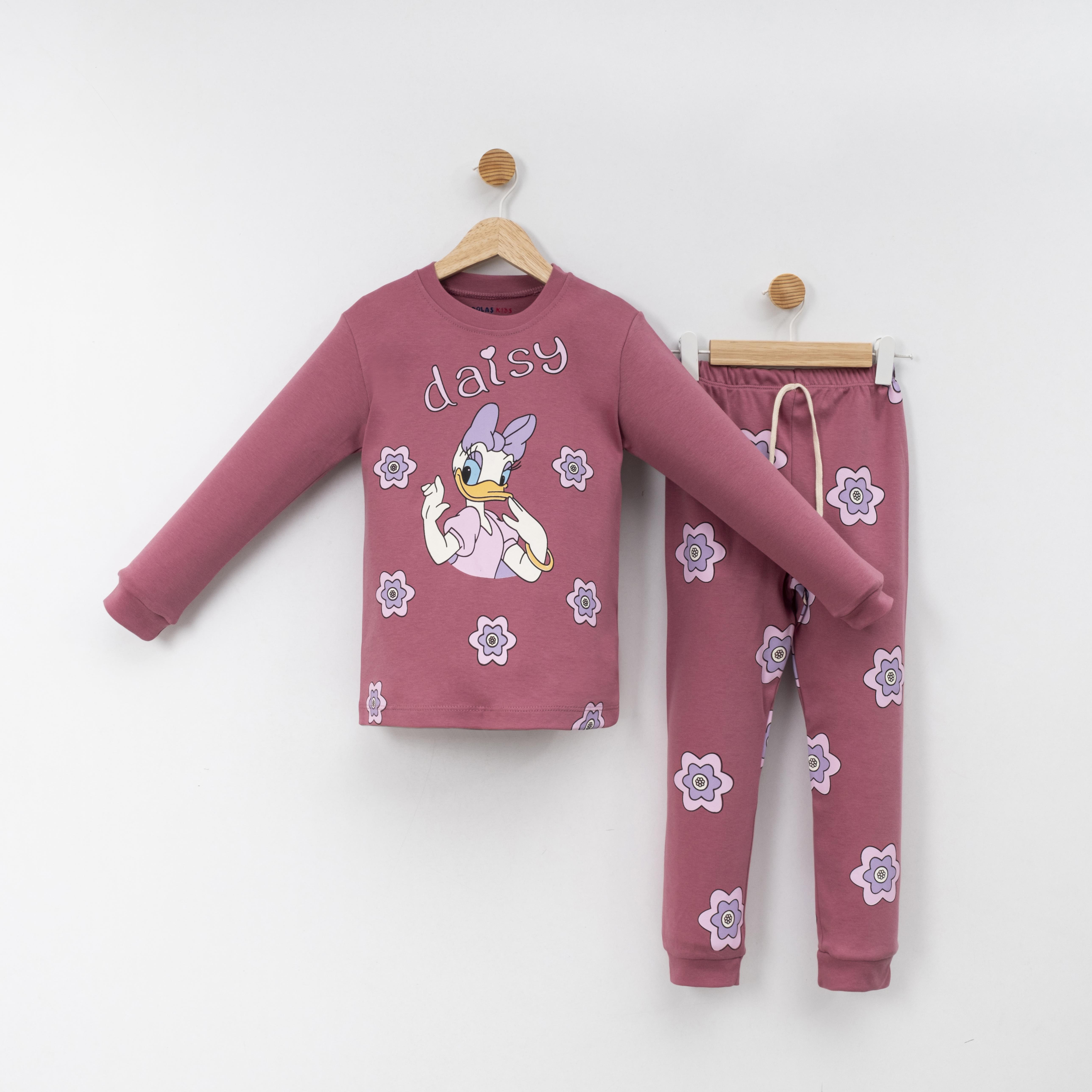 DOLAŞ KİDS  BASKILI PİJAMA TAKIMI 1-5 Y