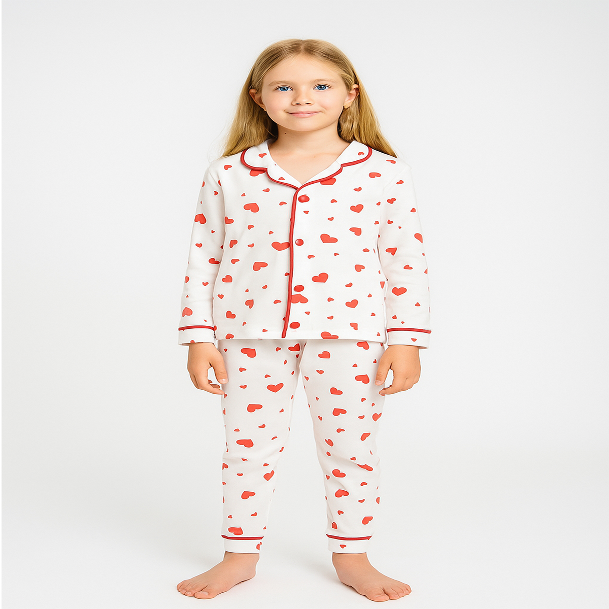 DOLAŞ KİDS  KIZ ÇOCUK PİJAMA TAKIMI