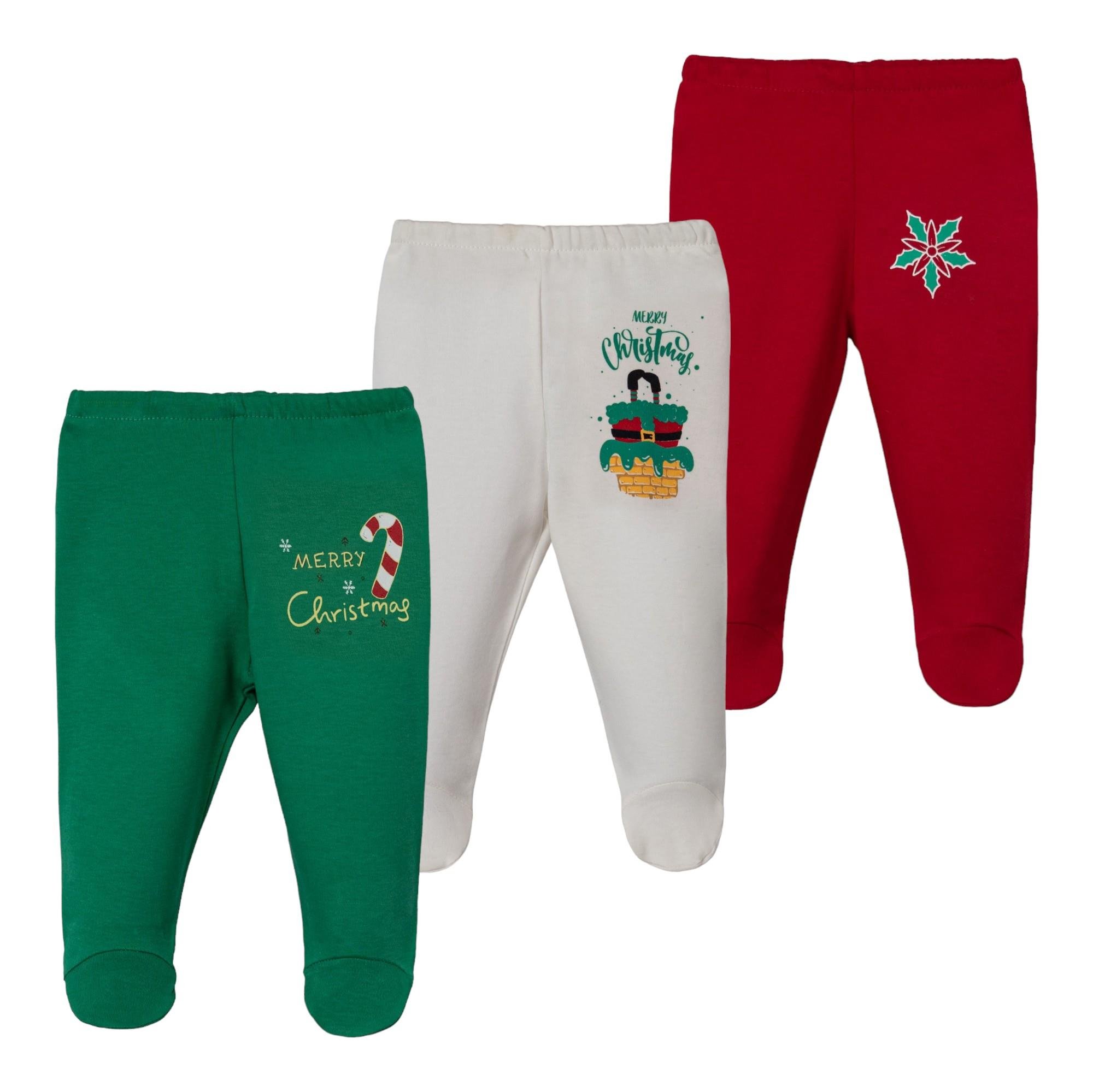 Elbow Yılbaşı Temalı Üçlü Pantolon