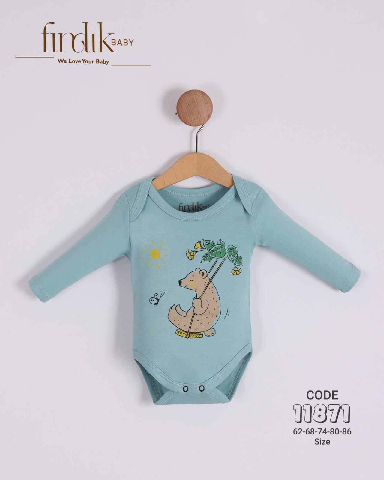 FINDIK BABY UNİSEX BEBEK BASKILI BODY