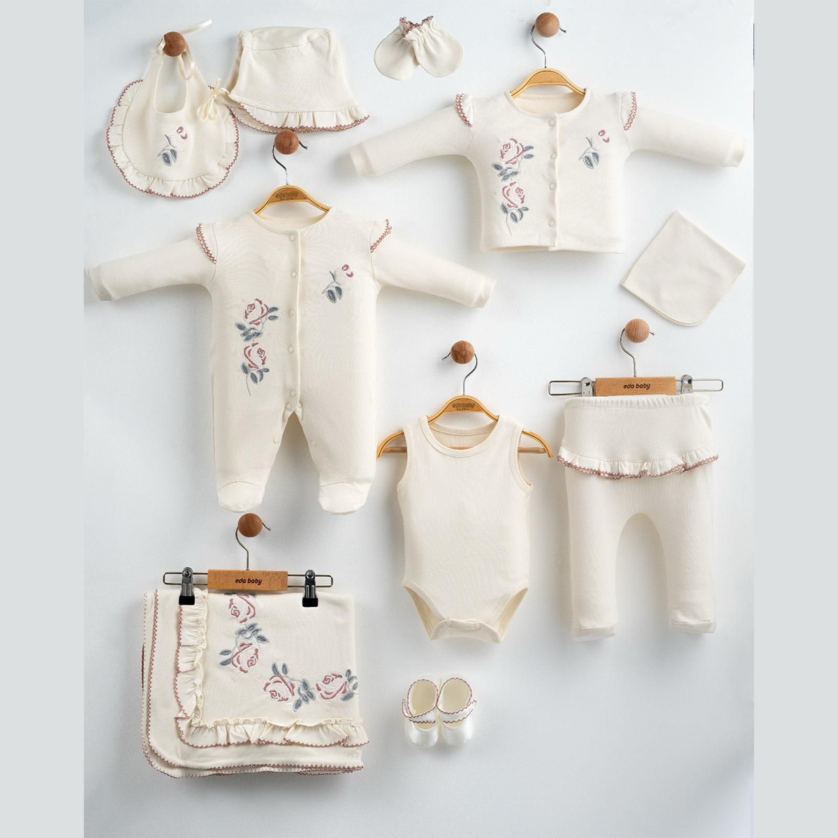 FIRFIRELLA KIZ BEBEK 10 LU SET 0-3 AY