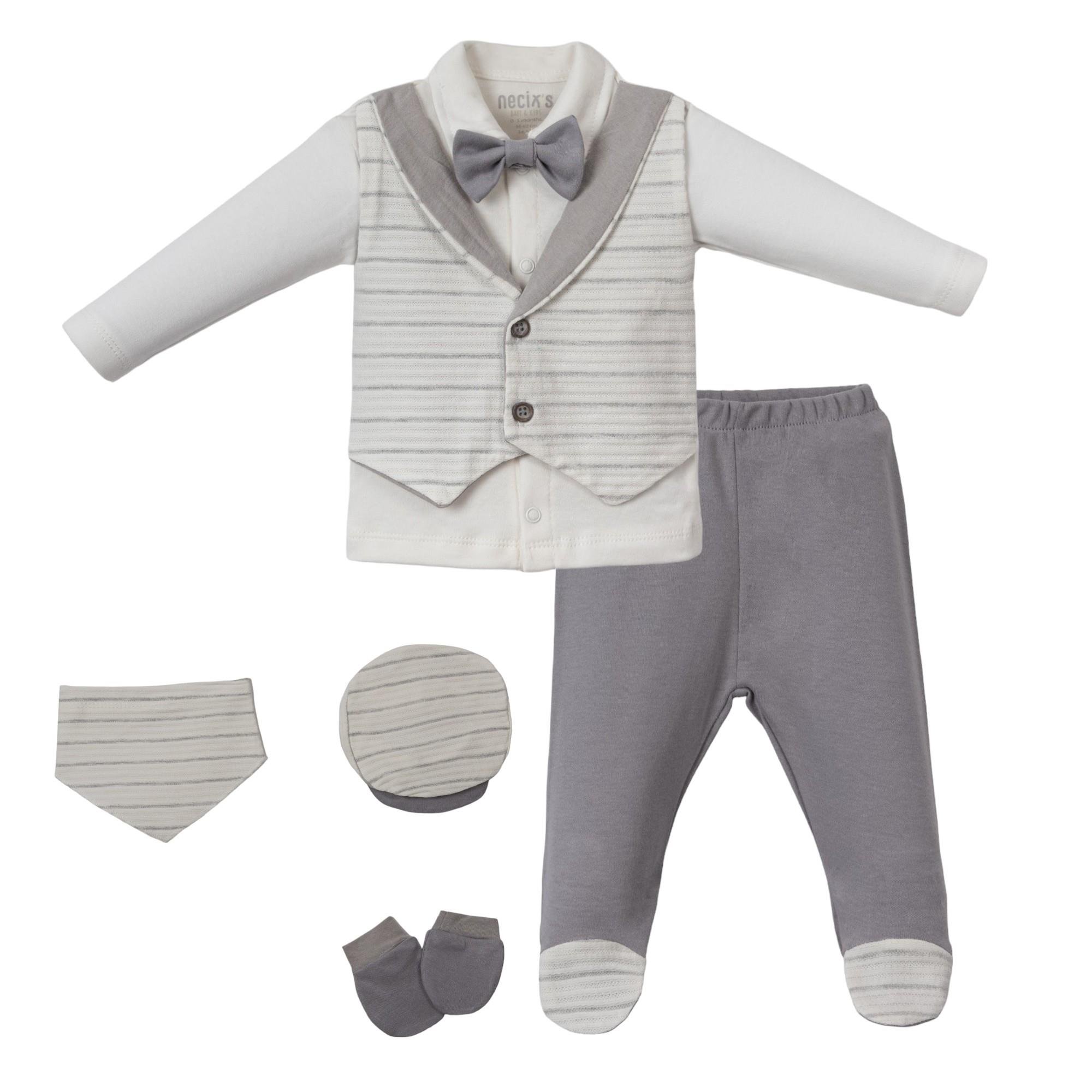 Girne Özgün Papyonlu Hastane Çıkışı Beşli Set