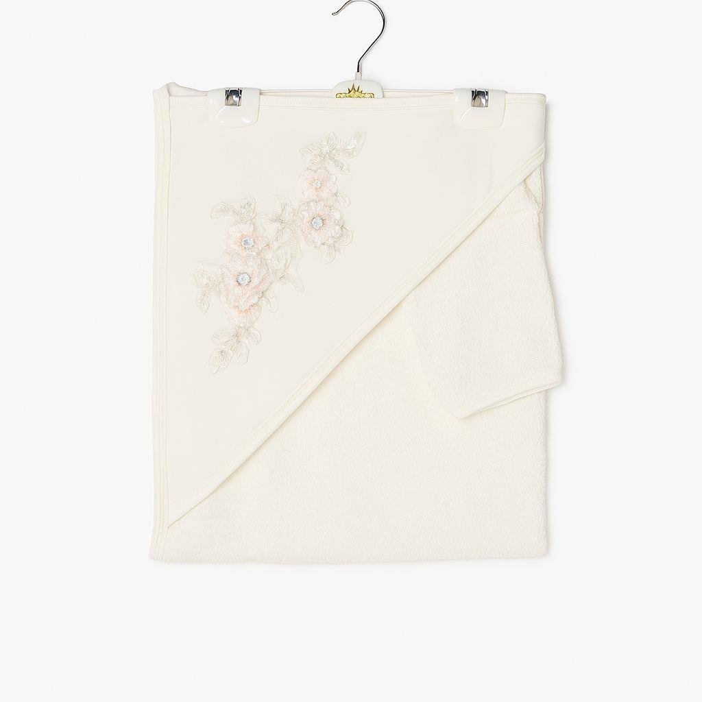 İTHAL DANTELLİ SİLGİ HAVLU KIZ BEBEK