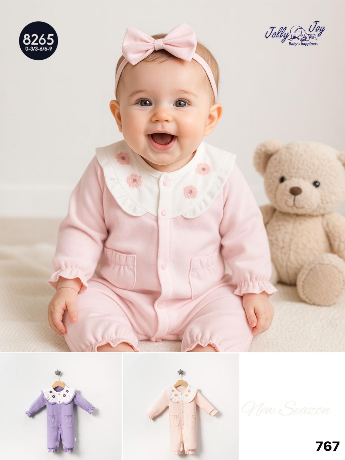 JOLLY JOY ÇİÇEK NAKIŞLI KIZ TULUM