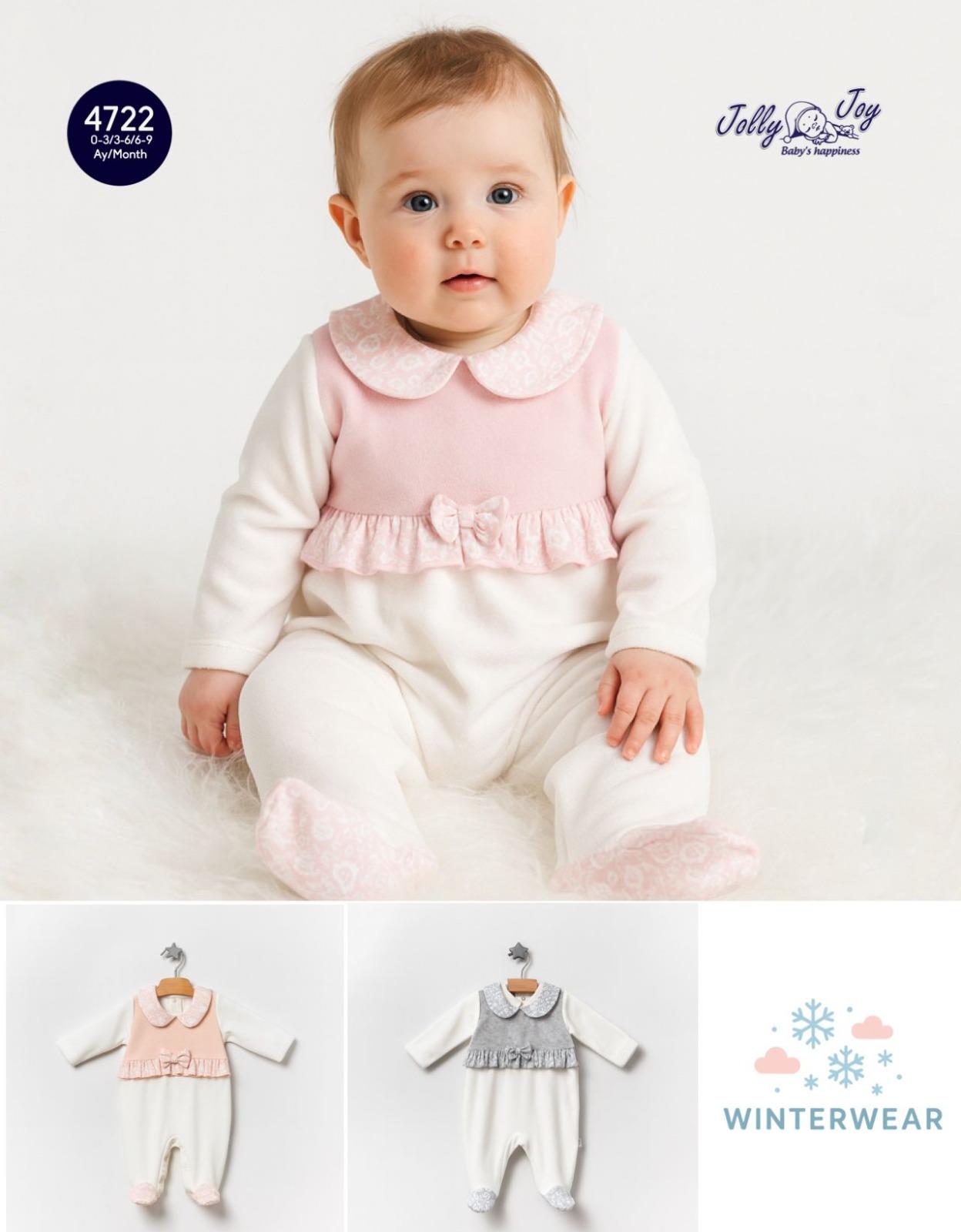 JOLLY JOY ÇİÇEKLİ YAKALI KIZ TULUM