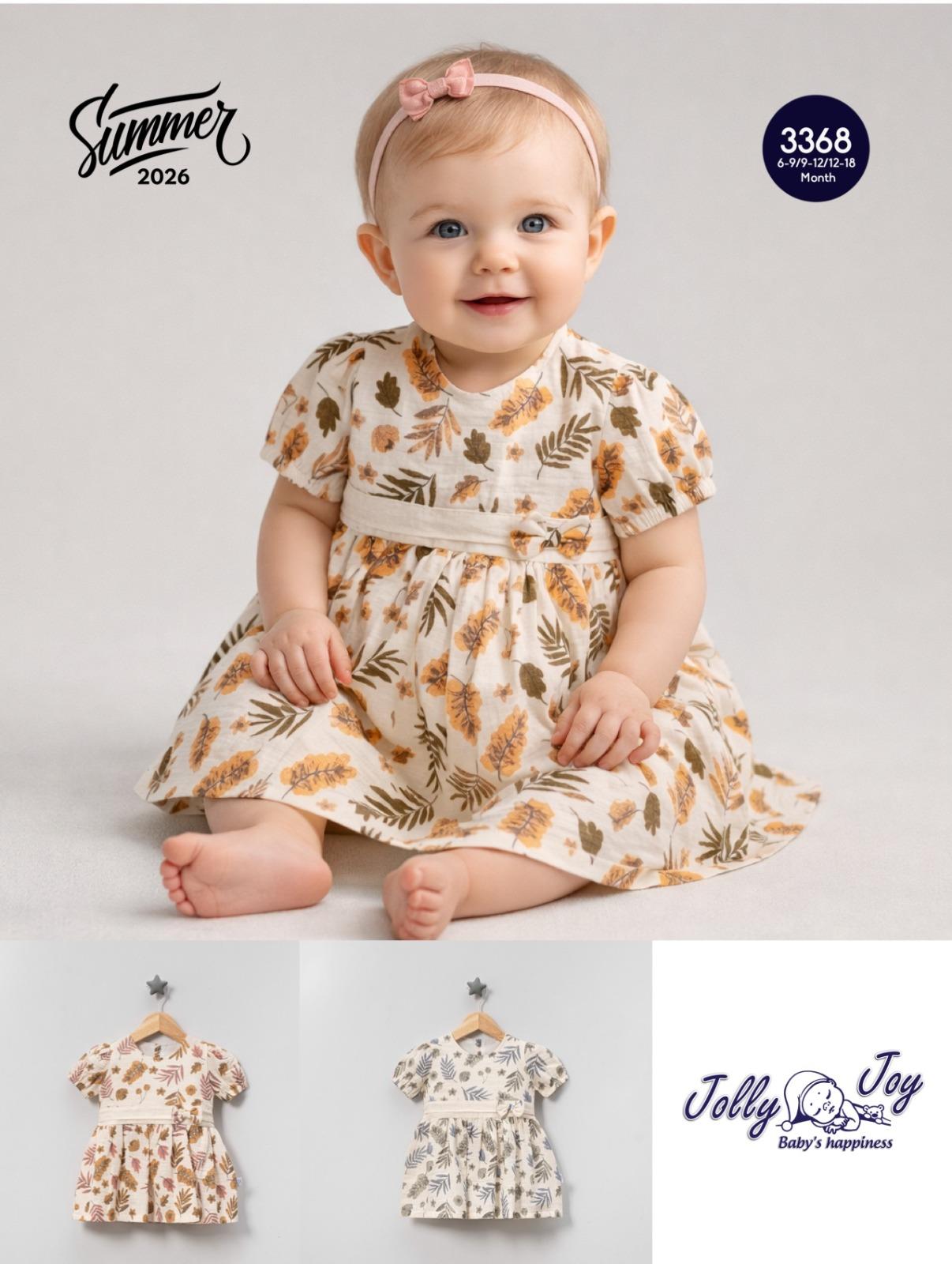 JOLLY JOY FLOWER VALLEY ELBİSE 6-18 AY