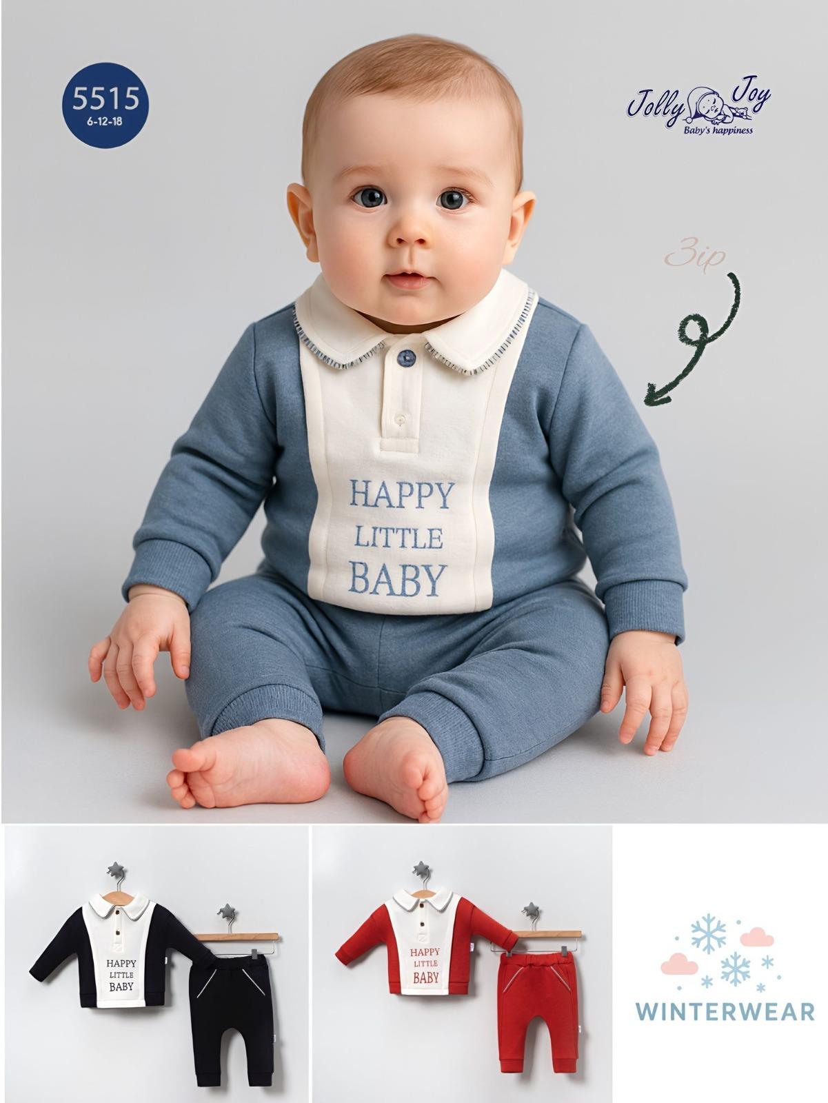 JOLLY JOY HAPPY LİTTLE BABY ERKEK 2Lİ TAKIM