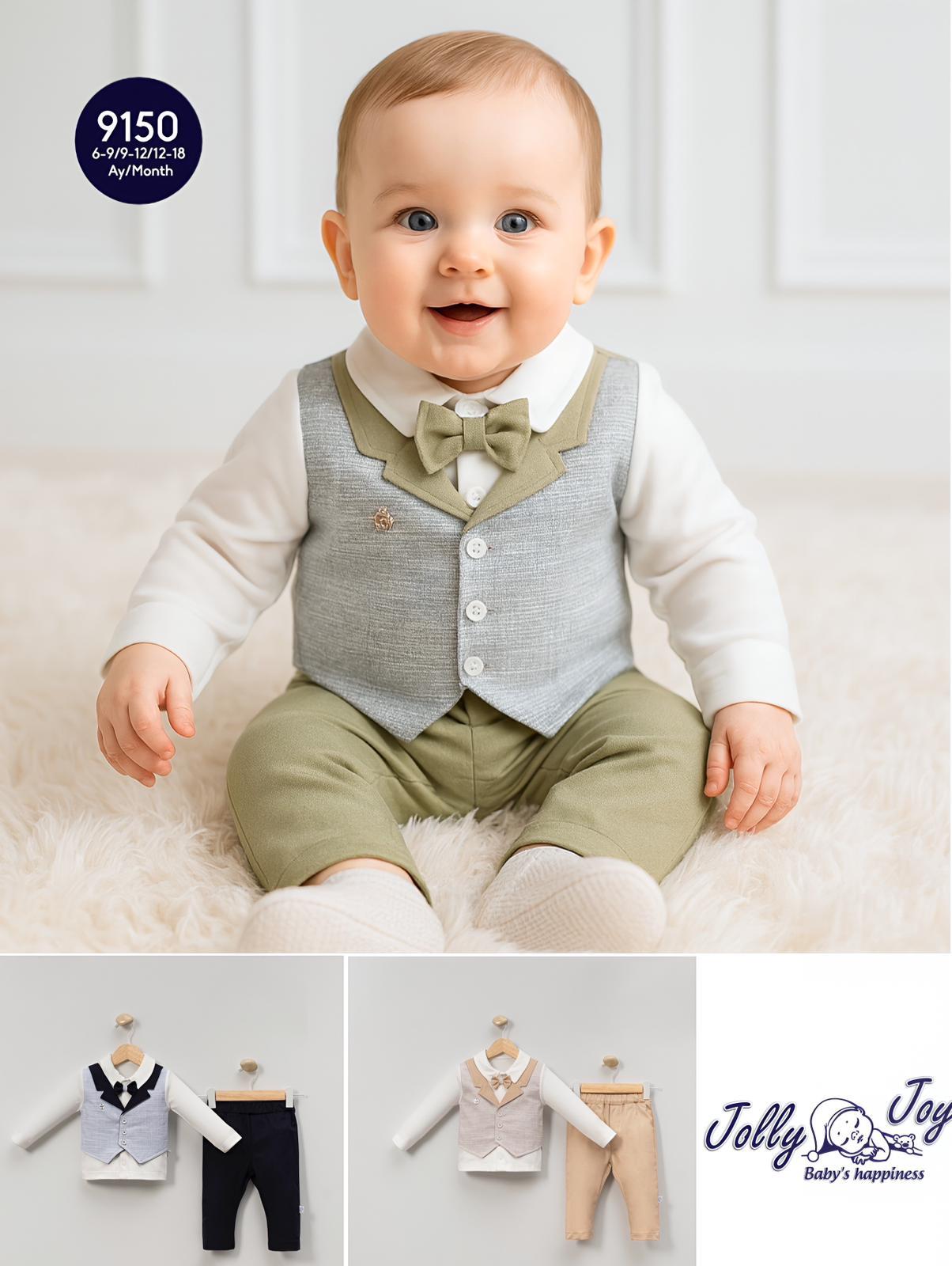 JOLLY JOY SAHTE YELEKLİ ERKEK 2Lİ TAKIM