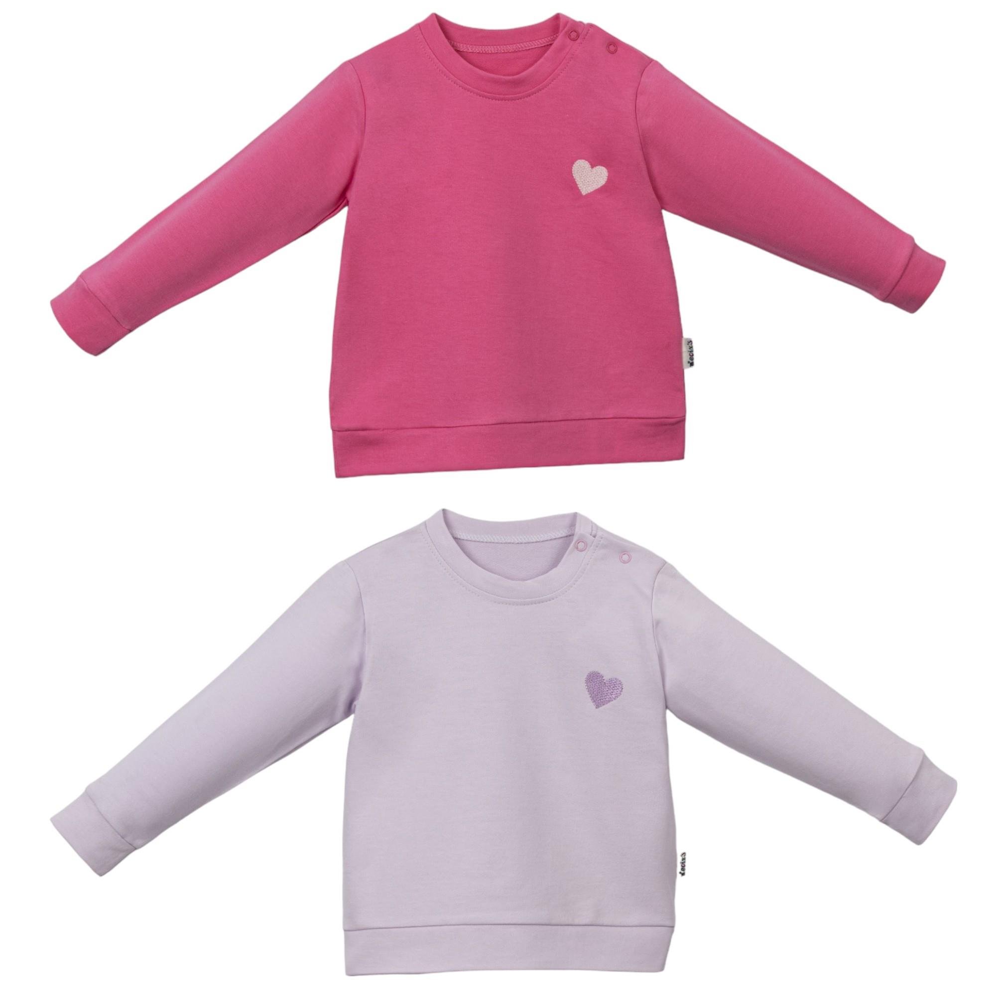 Necix's Little Heart İkili Sweat Kız Çocuk