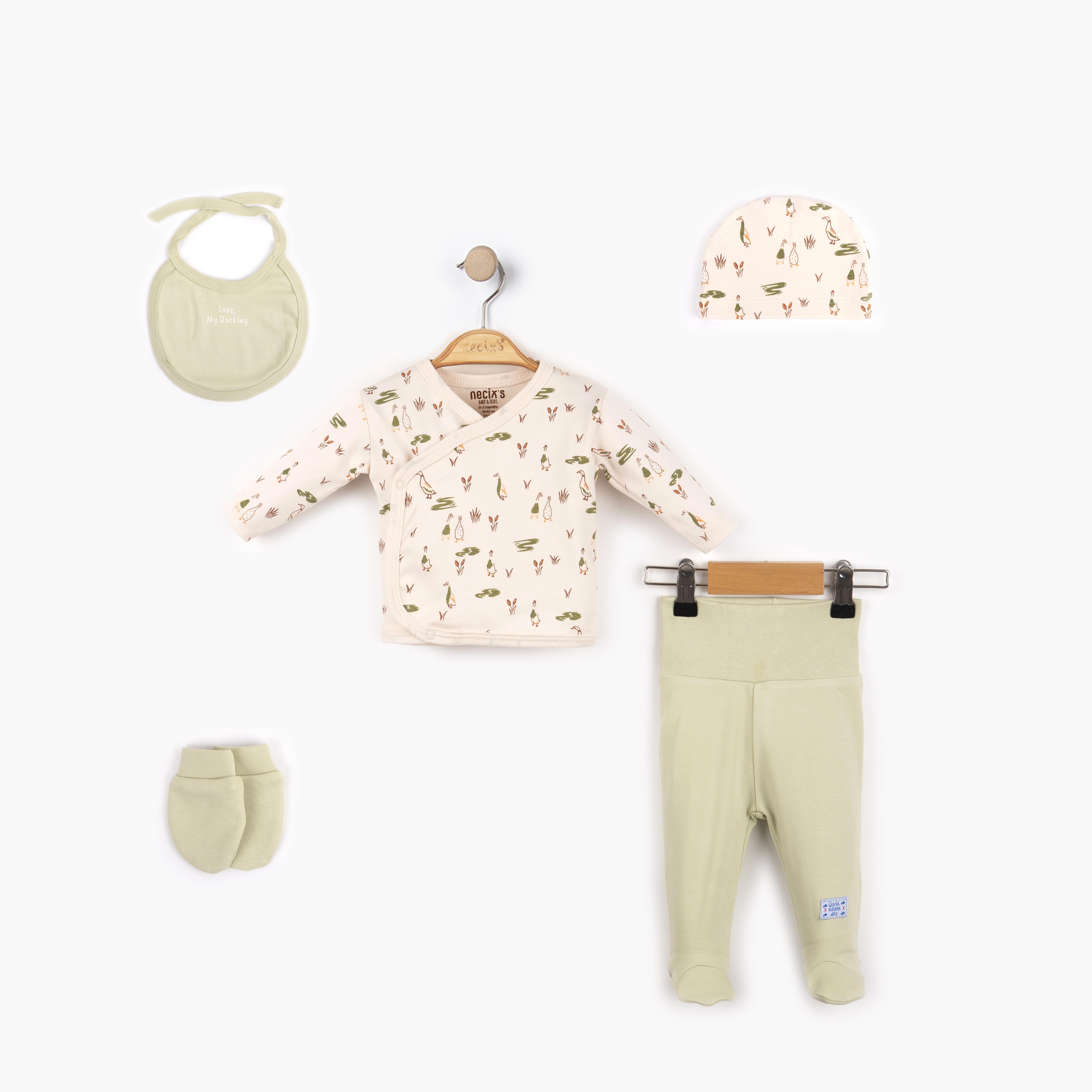 Love My Ducking Kız Bebek Beşli Hastane Çıkışı Set