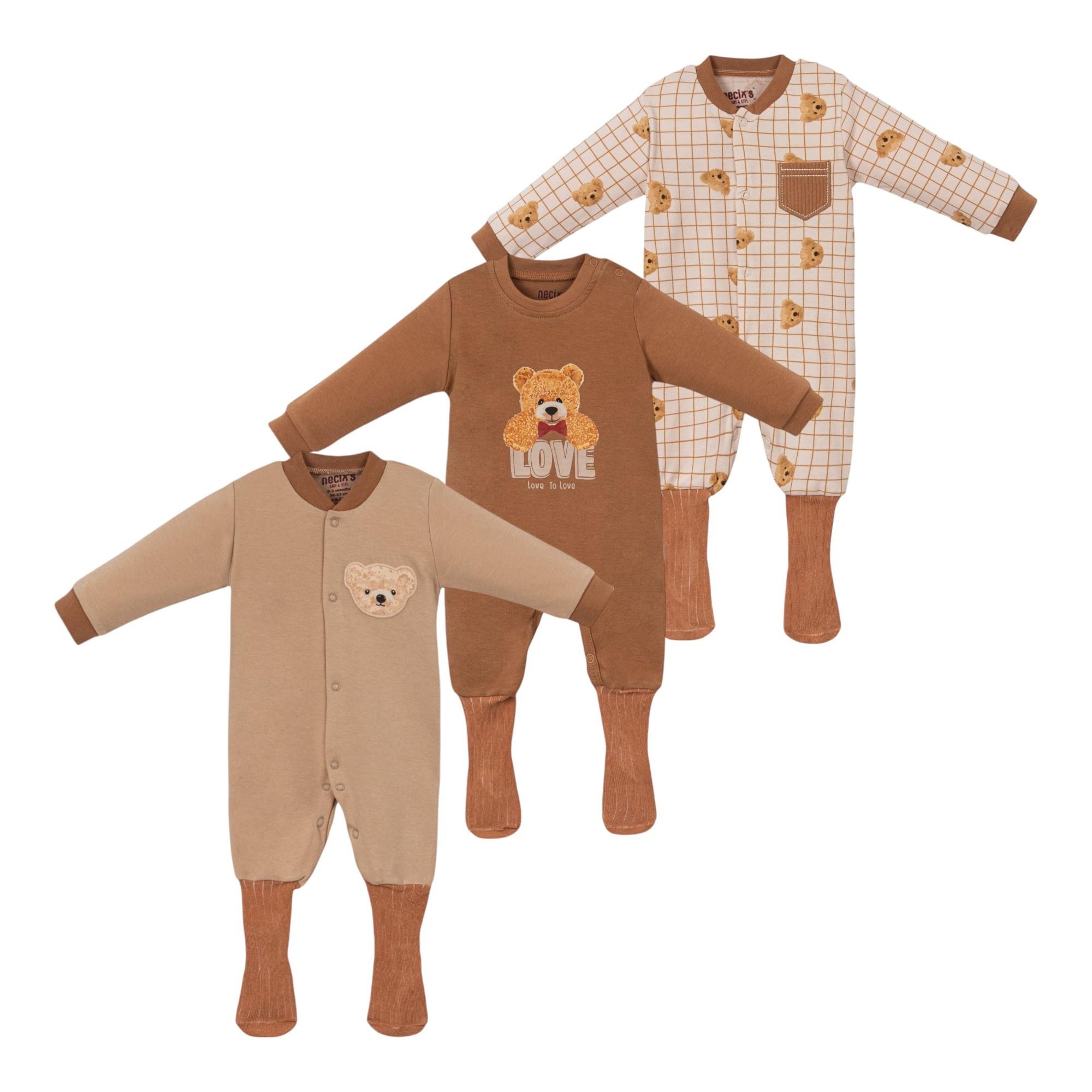 Mango Erkek Bebek Üçlü Tulum