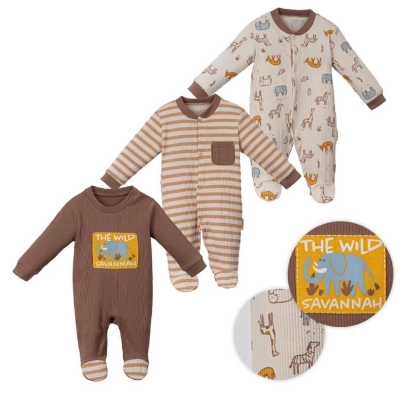 Margate Erkek Bebek Üçlü Tulum