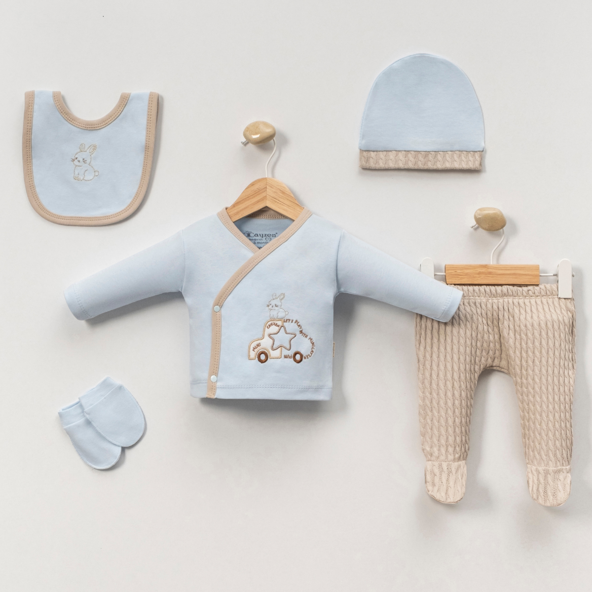 MİNİ CAYZEN ERKEK BEBEK HASTANE ÇIKIŞI