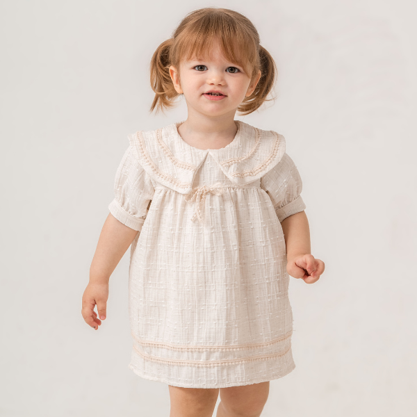 MY PİNGY BEBE YAKALI ELBİSE 9-24 AY