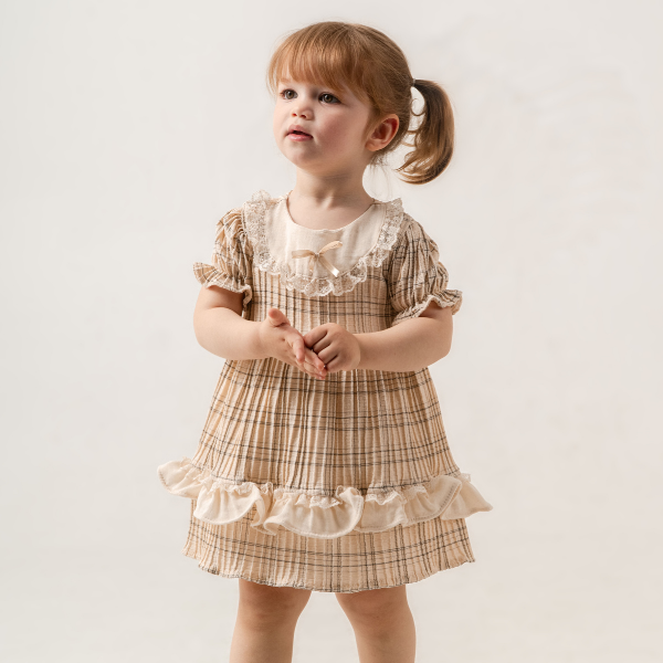 MY PİNGY KARELİ  ELBİSE 9-24 AY