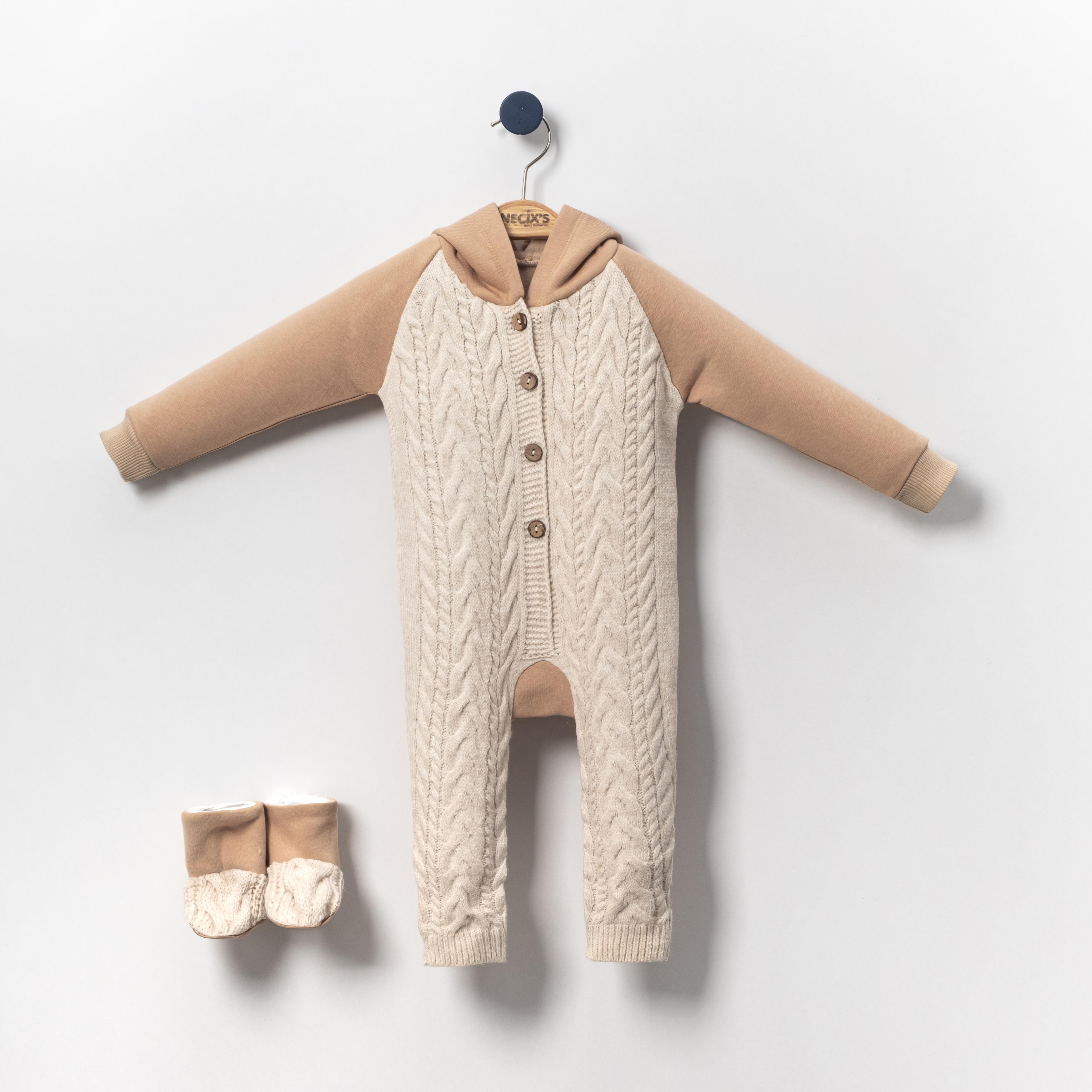 Necix's Antep Erkek Bebek Kapüşonlu Tulum