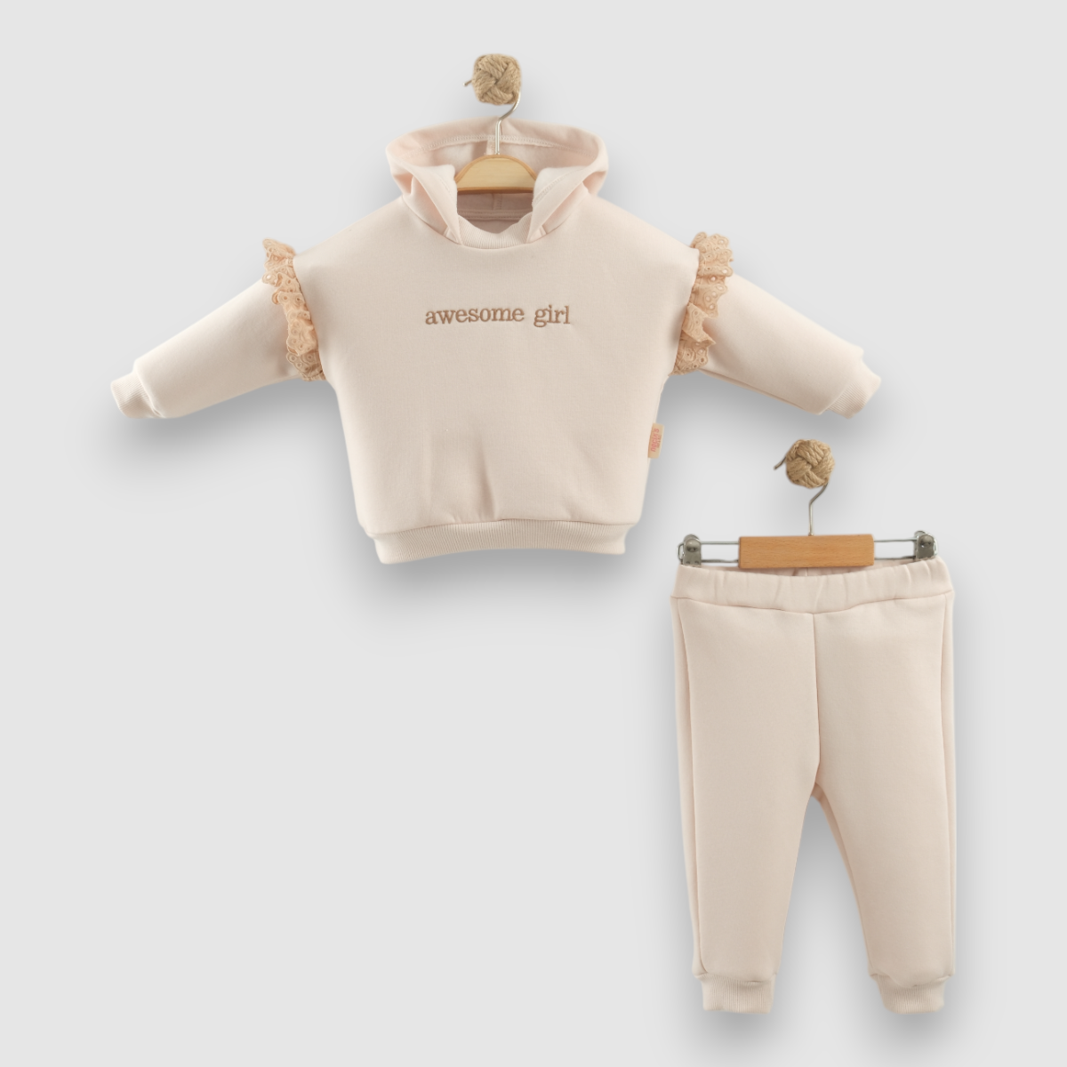 NECİXS AWESOME TRİKO DETAYLI 2 Lİ TAKIM