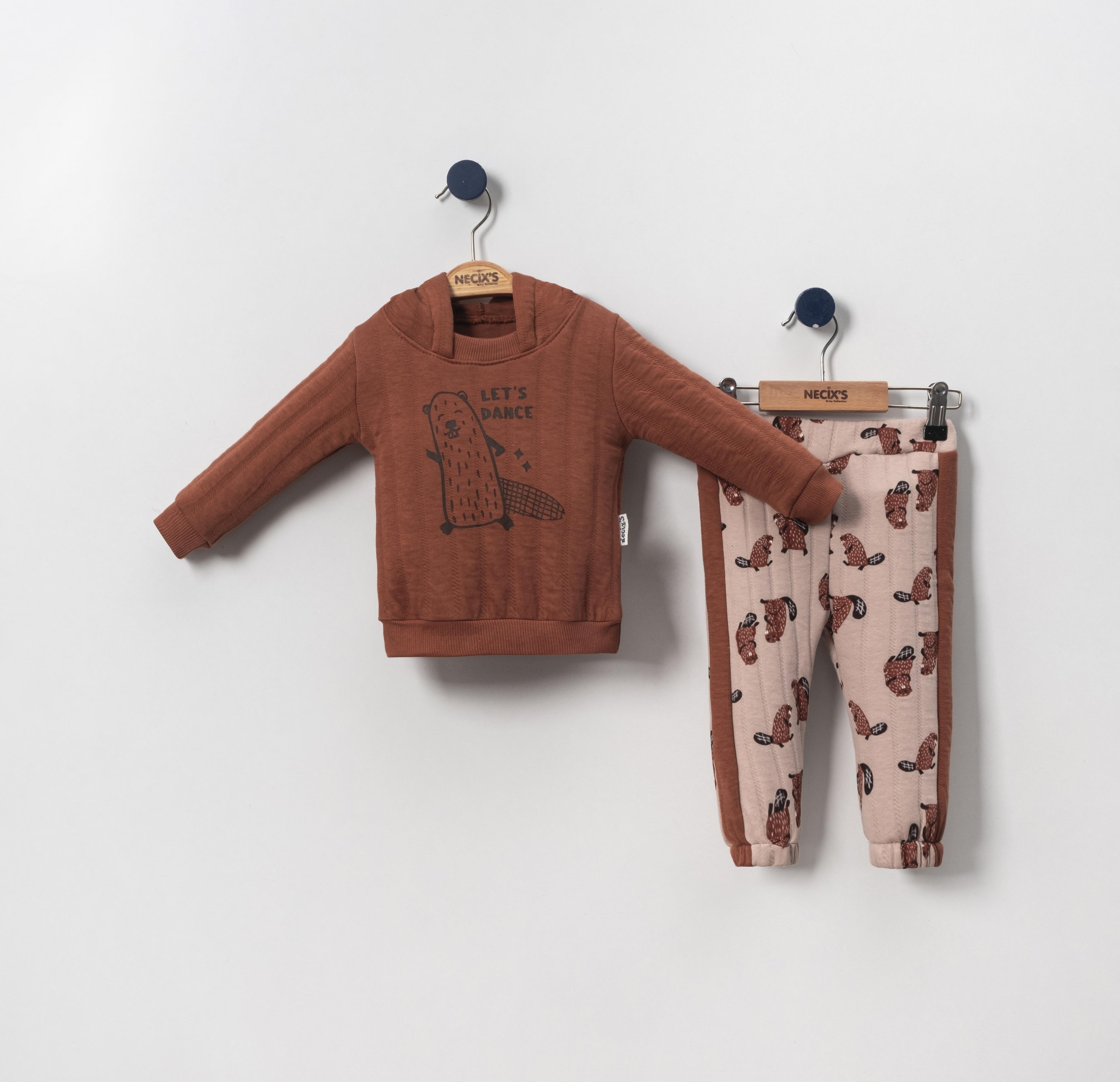 Necix's Barcelona Unisex Kapüşonlu İkili Takım