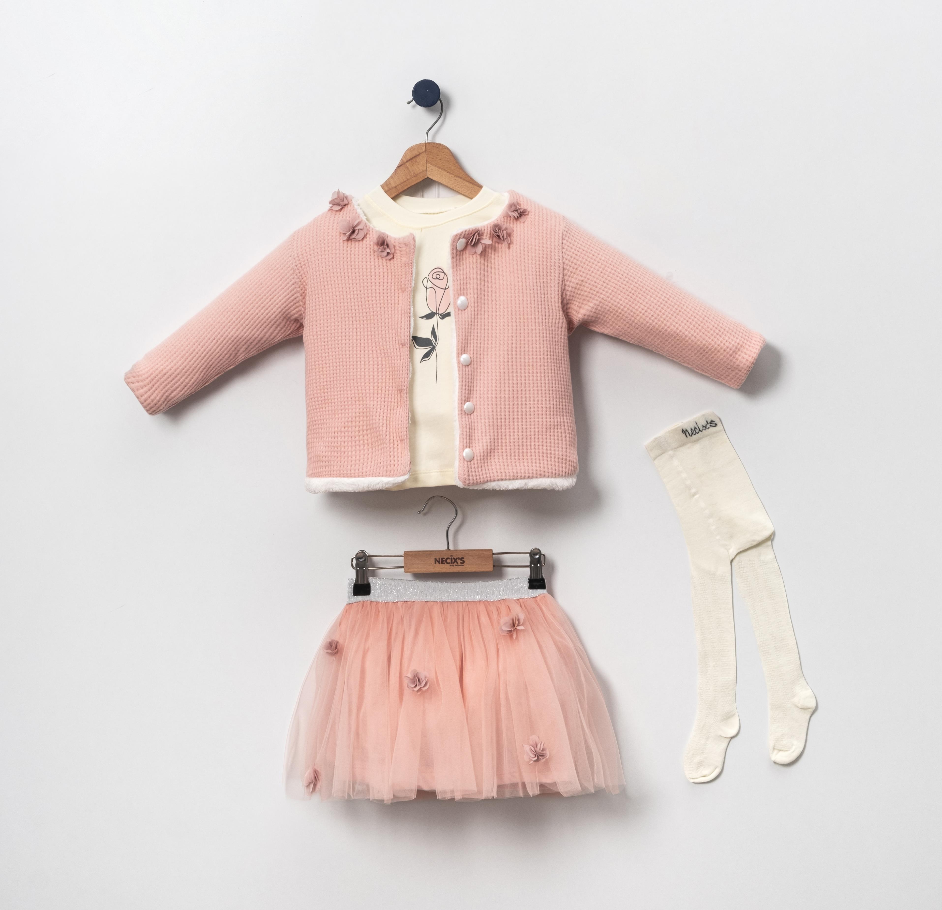 Necix's Cholet Çocuk Etekli Üçlü Takım