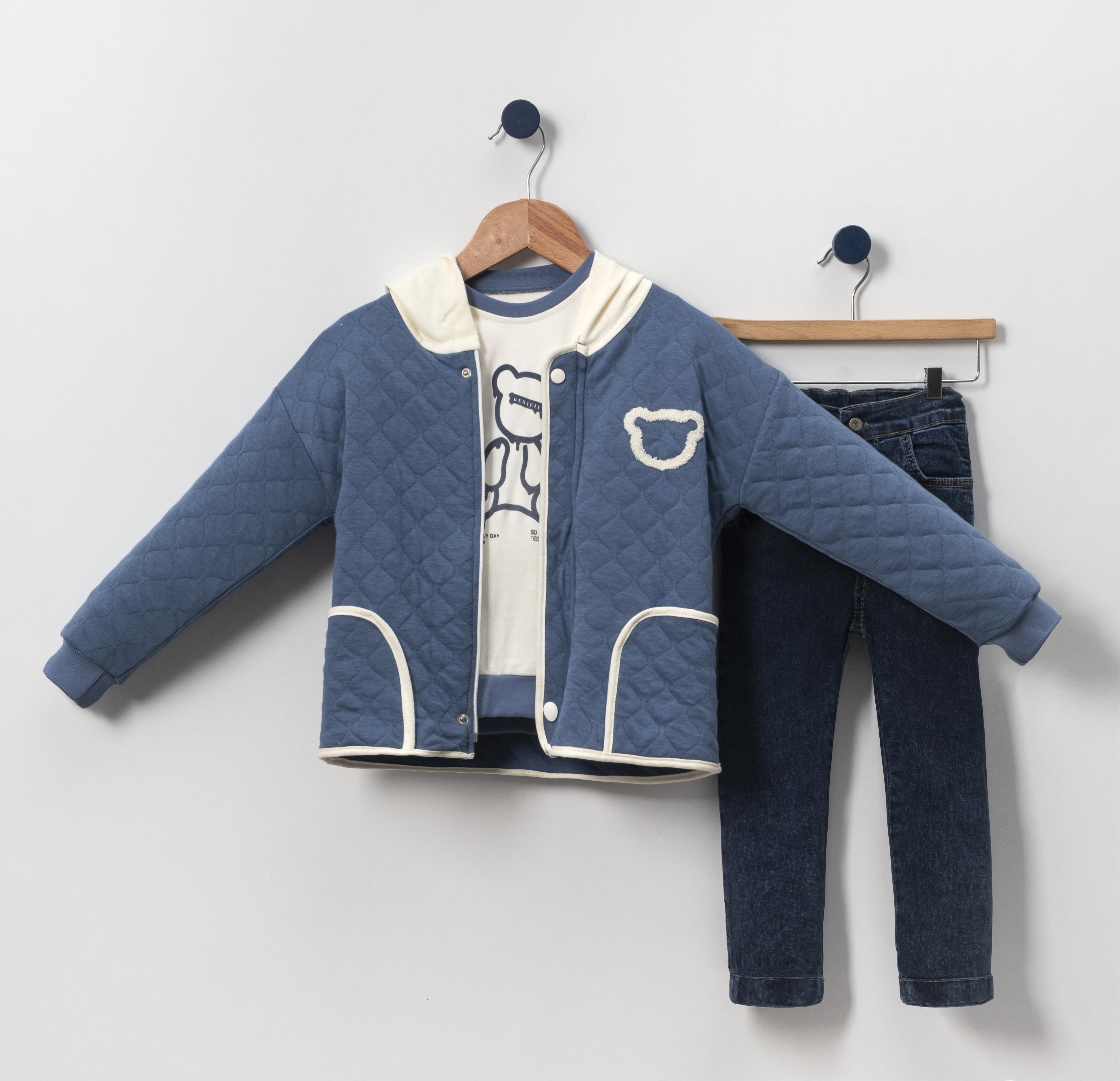 Necix's Denver Kapüşonlu Kız Çocuk Üçlü Takım