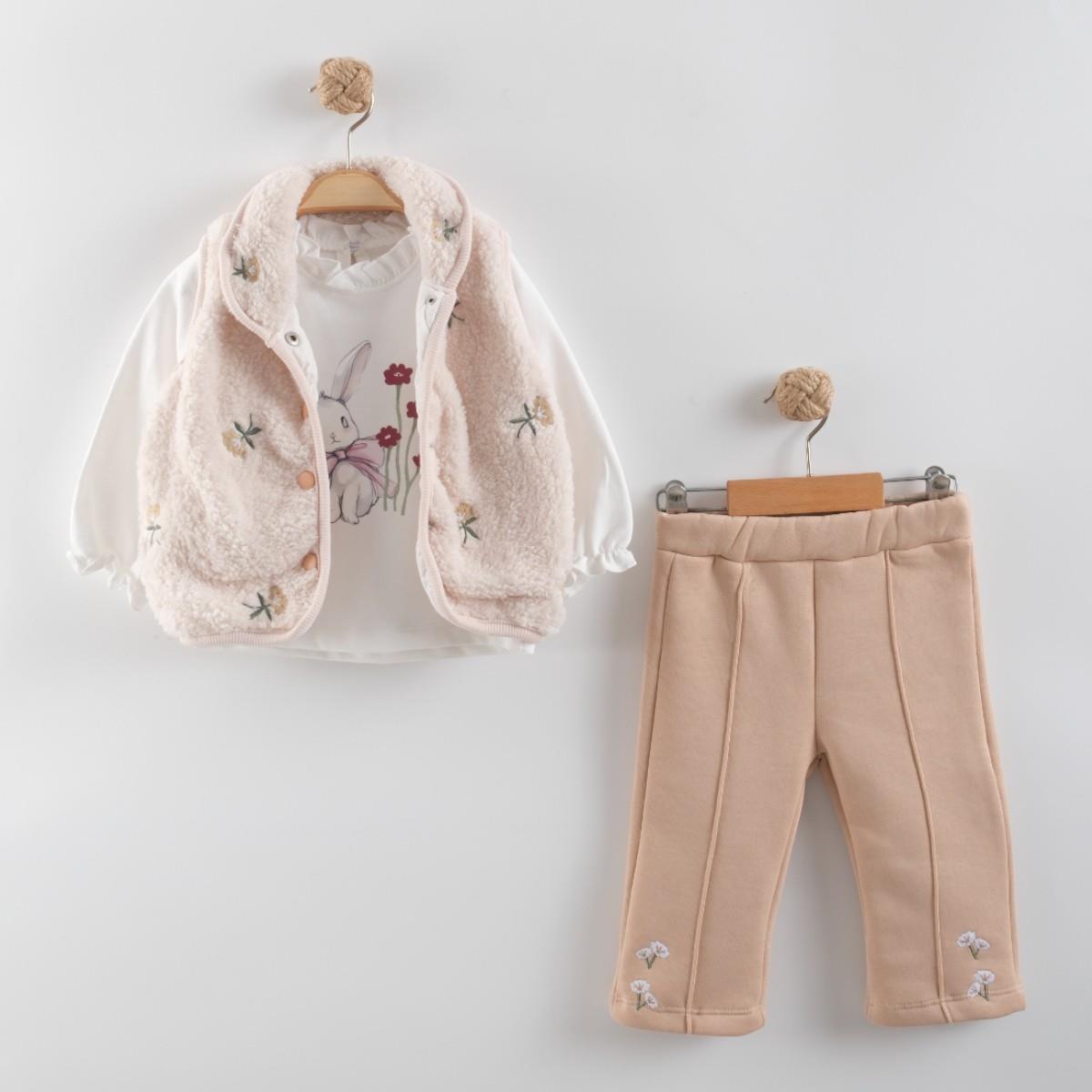 NECİXS FLOWER SCENT YELEKLİ 3 LÜ TAKIM 9-24 AY