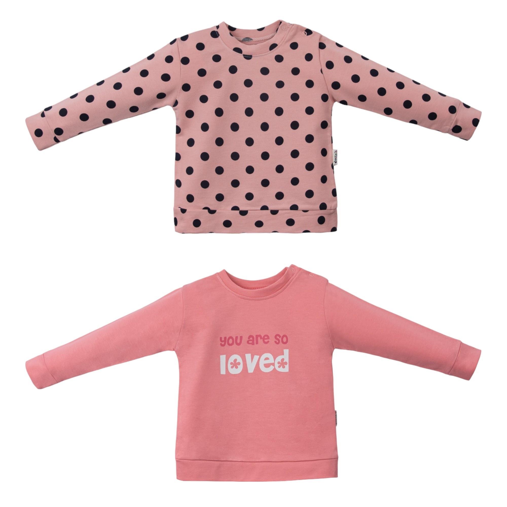 Necix's Kız Çocuk Sweatshirt 2 Adet