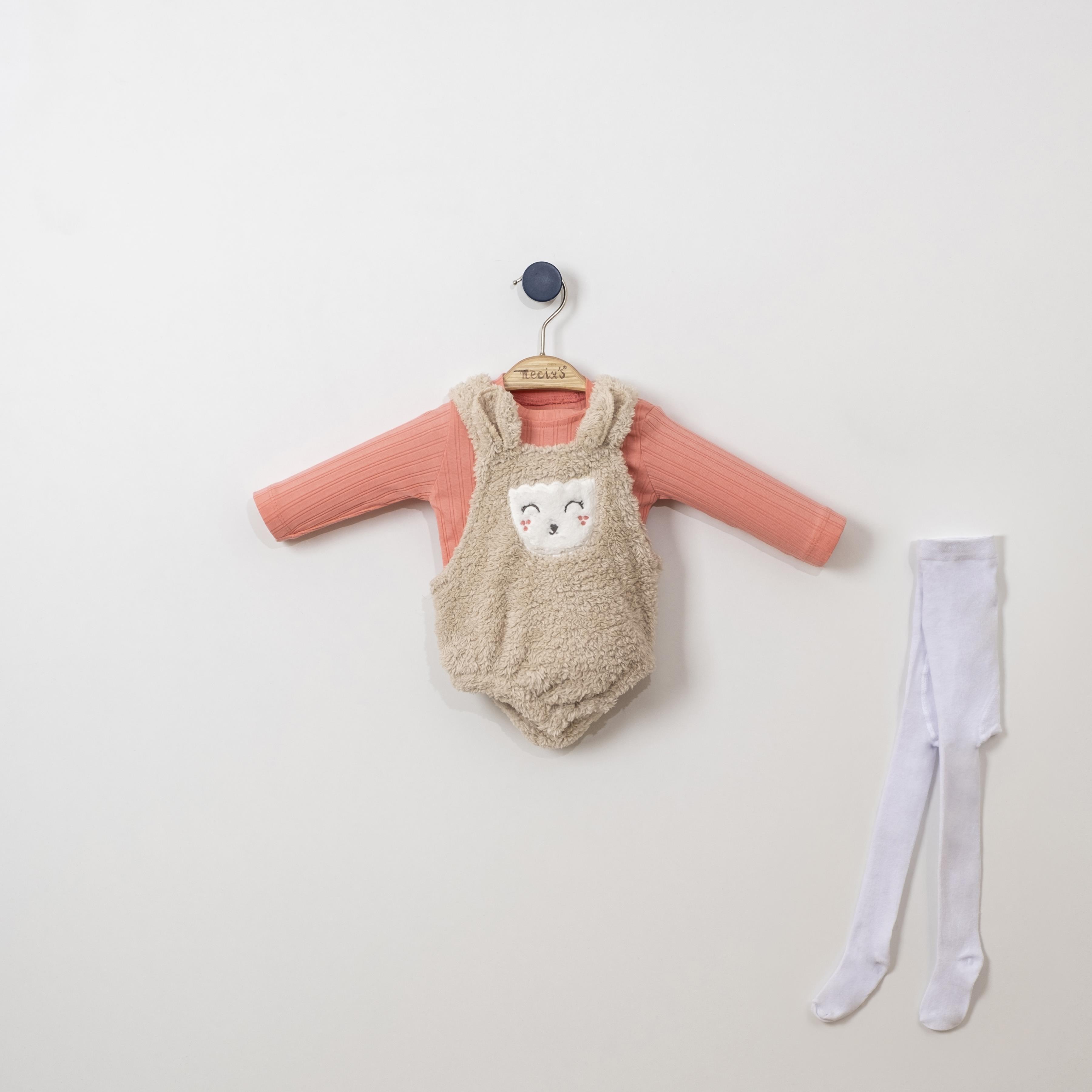 Necix's Kuzucuk Kız Bebek 3 Parça Badili Takım