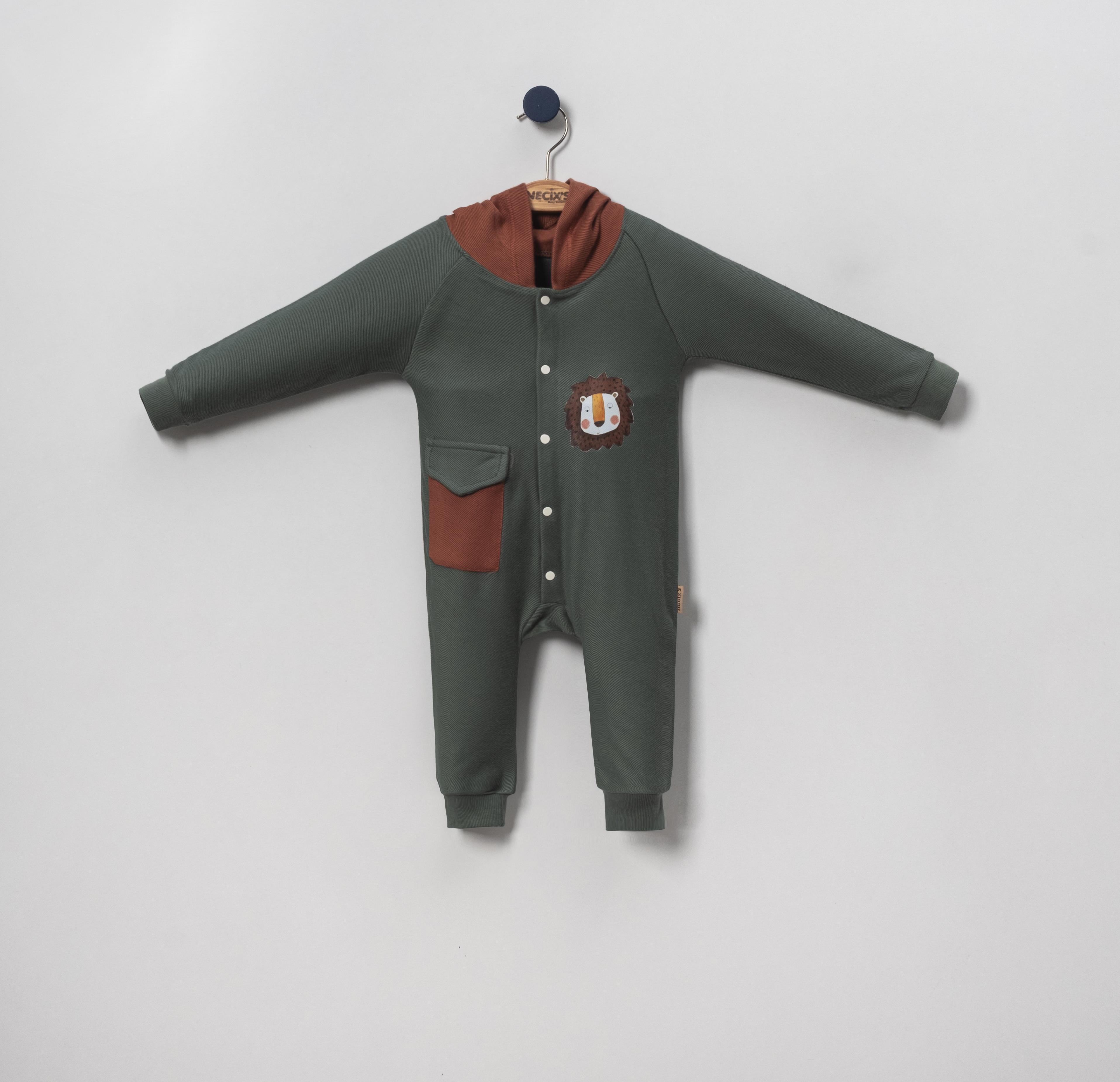 Necix's Lacombe Kapüşonlu Bebek Tulum