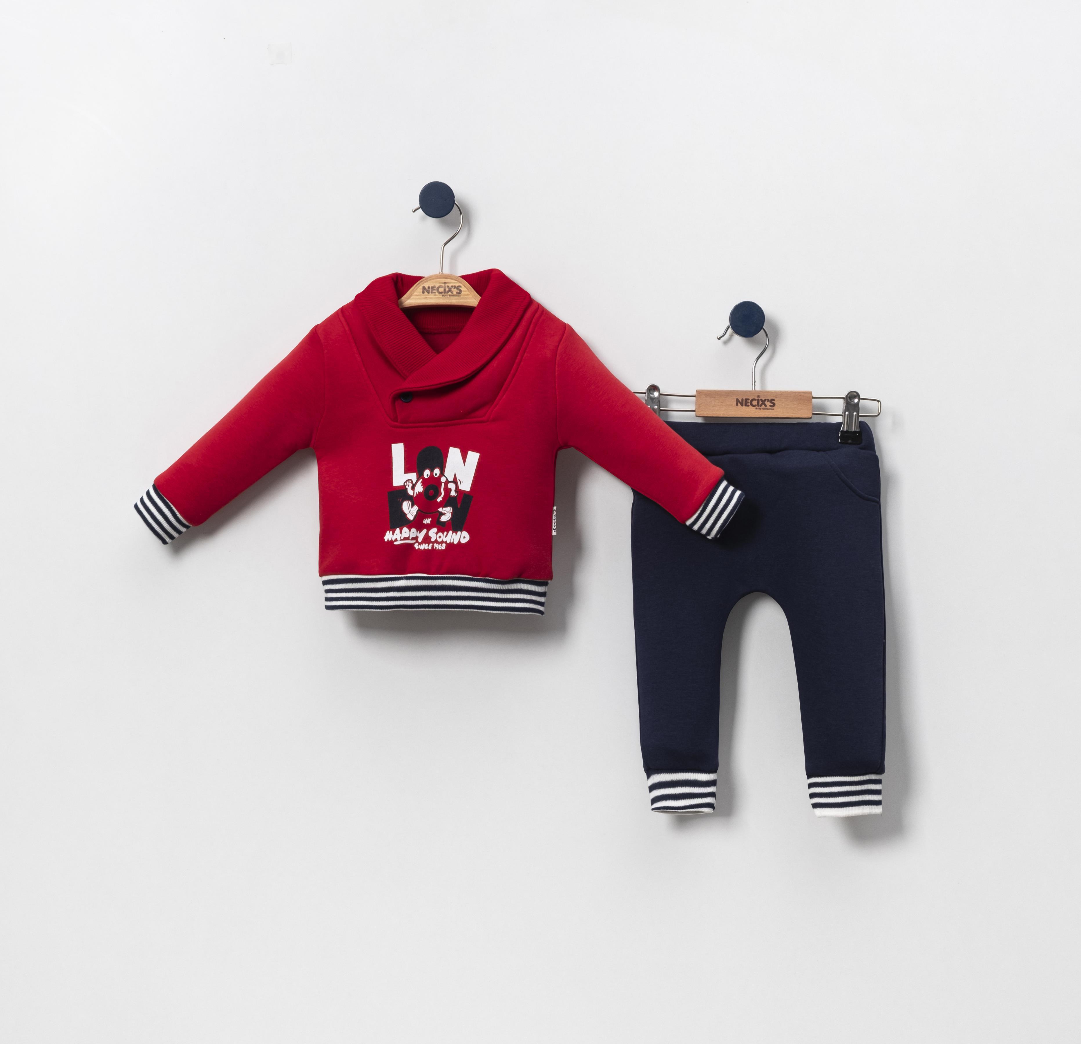 Necix's London Üç İp Özgün Bebek İkili Takım