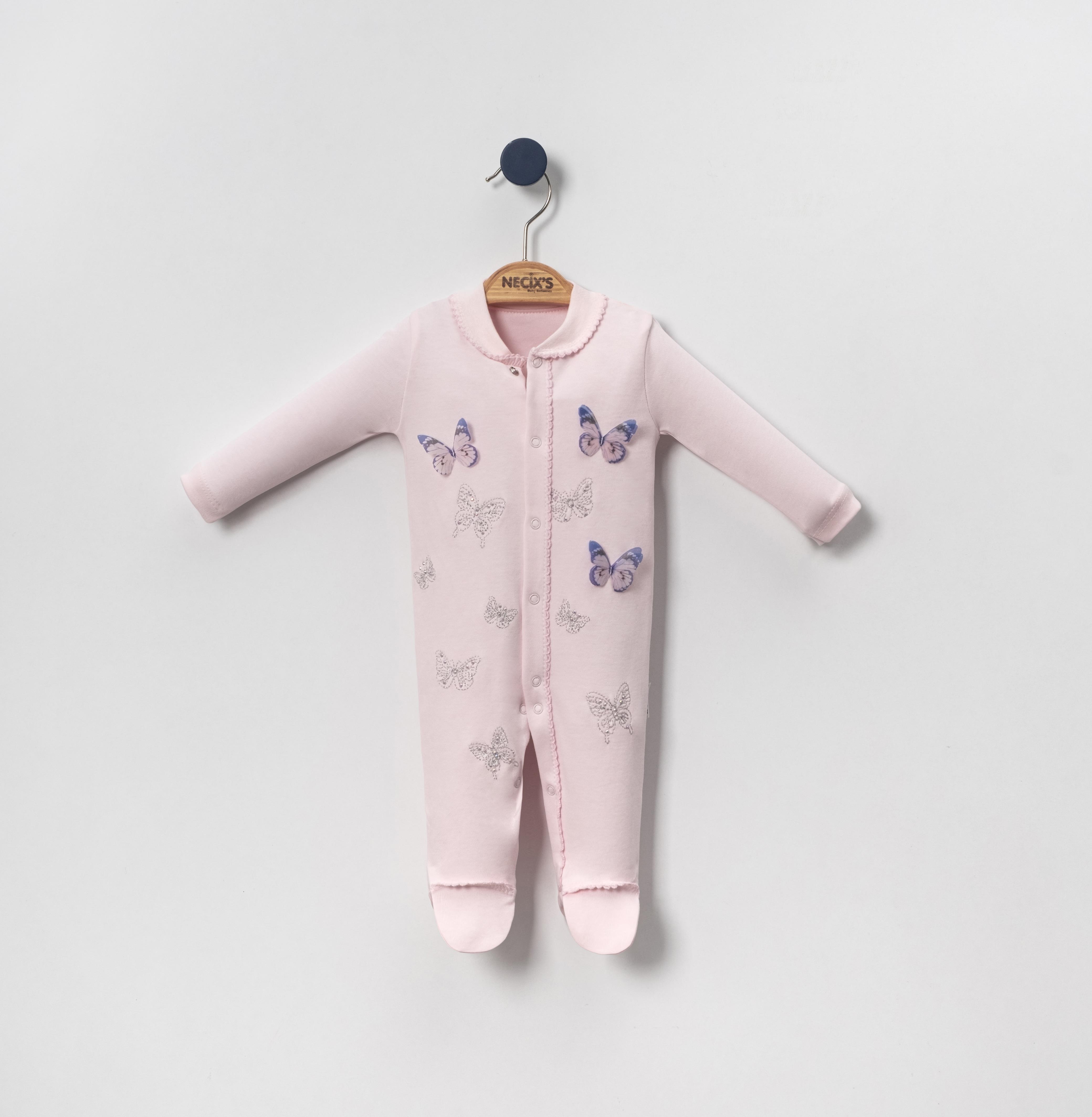 Necix's Malta Kız Bebek Taşlı Tulum