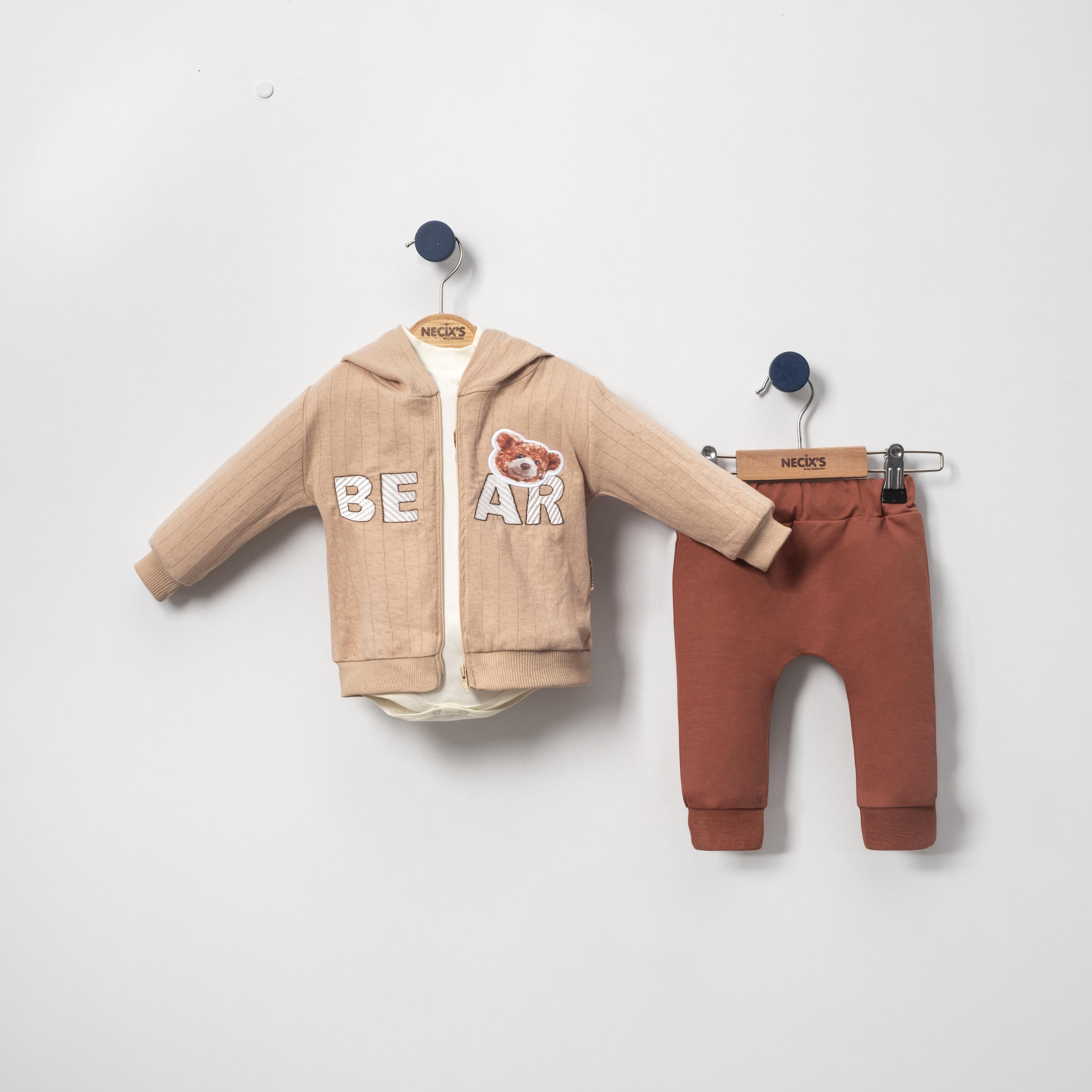 Necix's Nice Newborn Kız Bebek Üçlü Takım