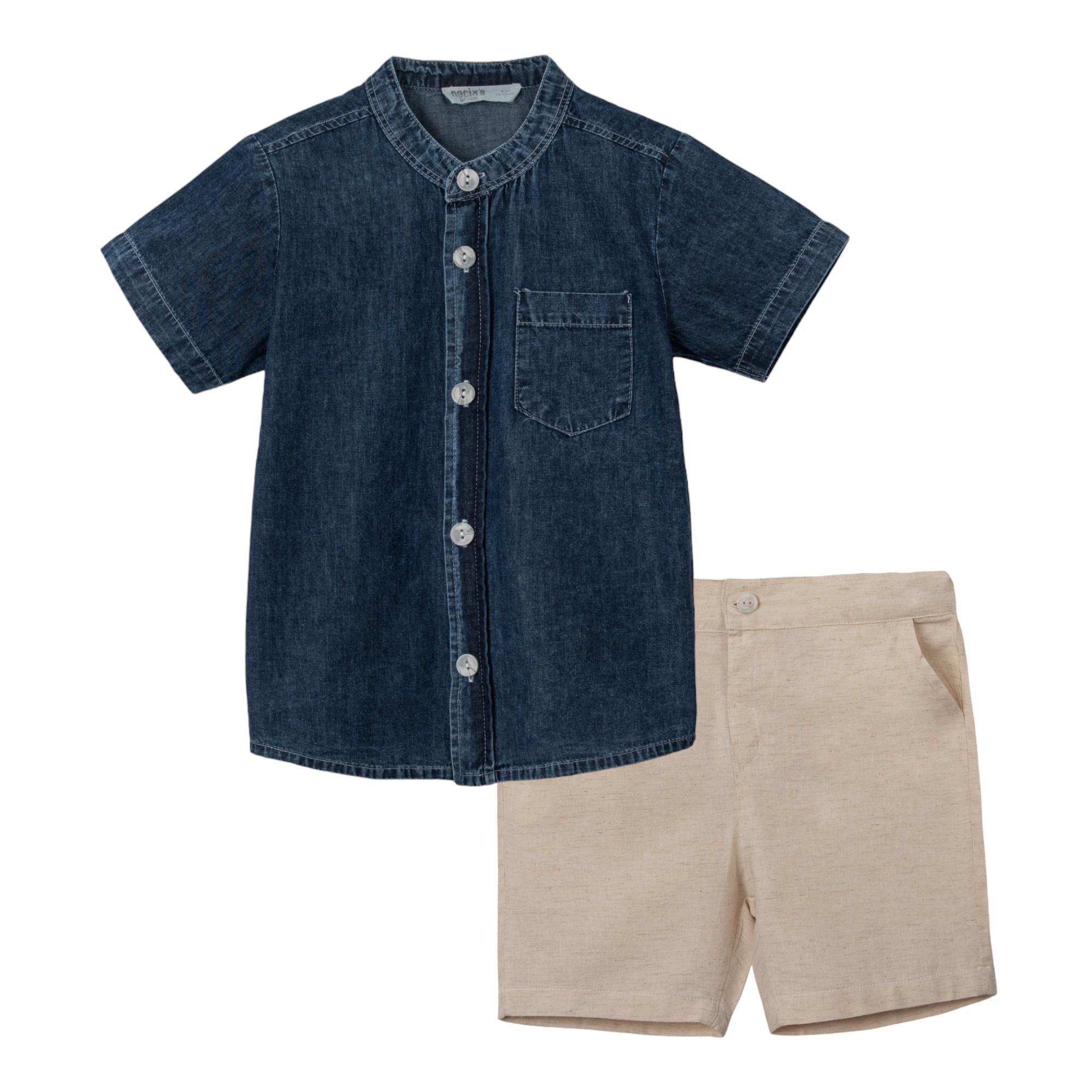 Necix's Rabi Erkek Çocuk Gömlekli İkili Takım