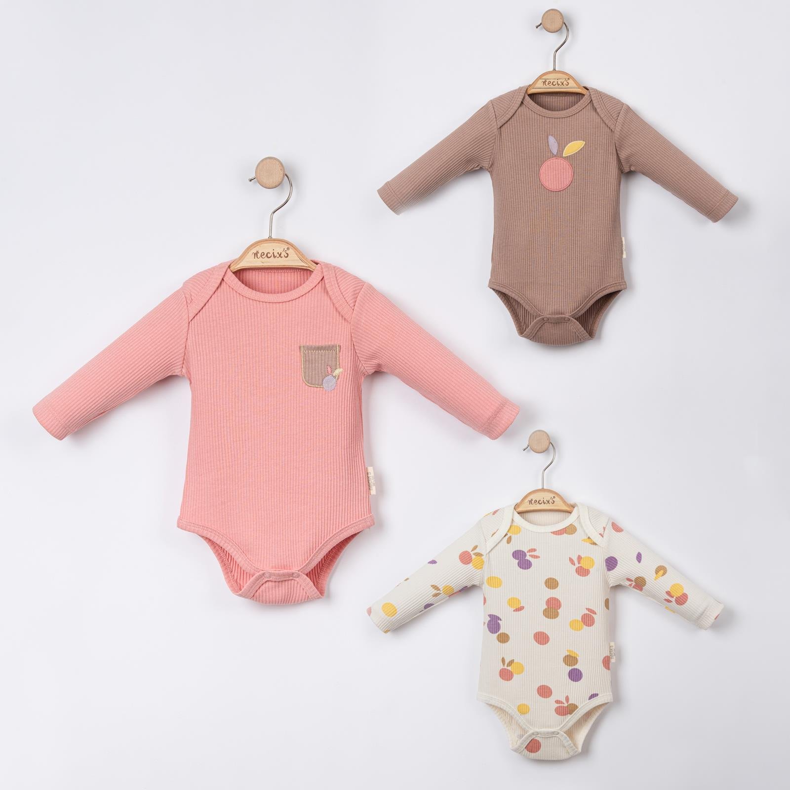 NECİXS RENK BENEK TEK BOY BODY