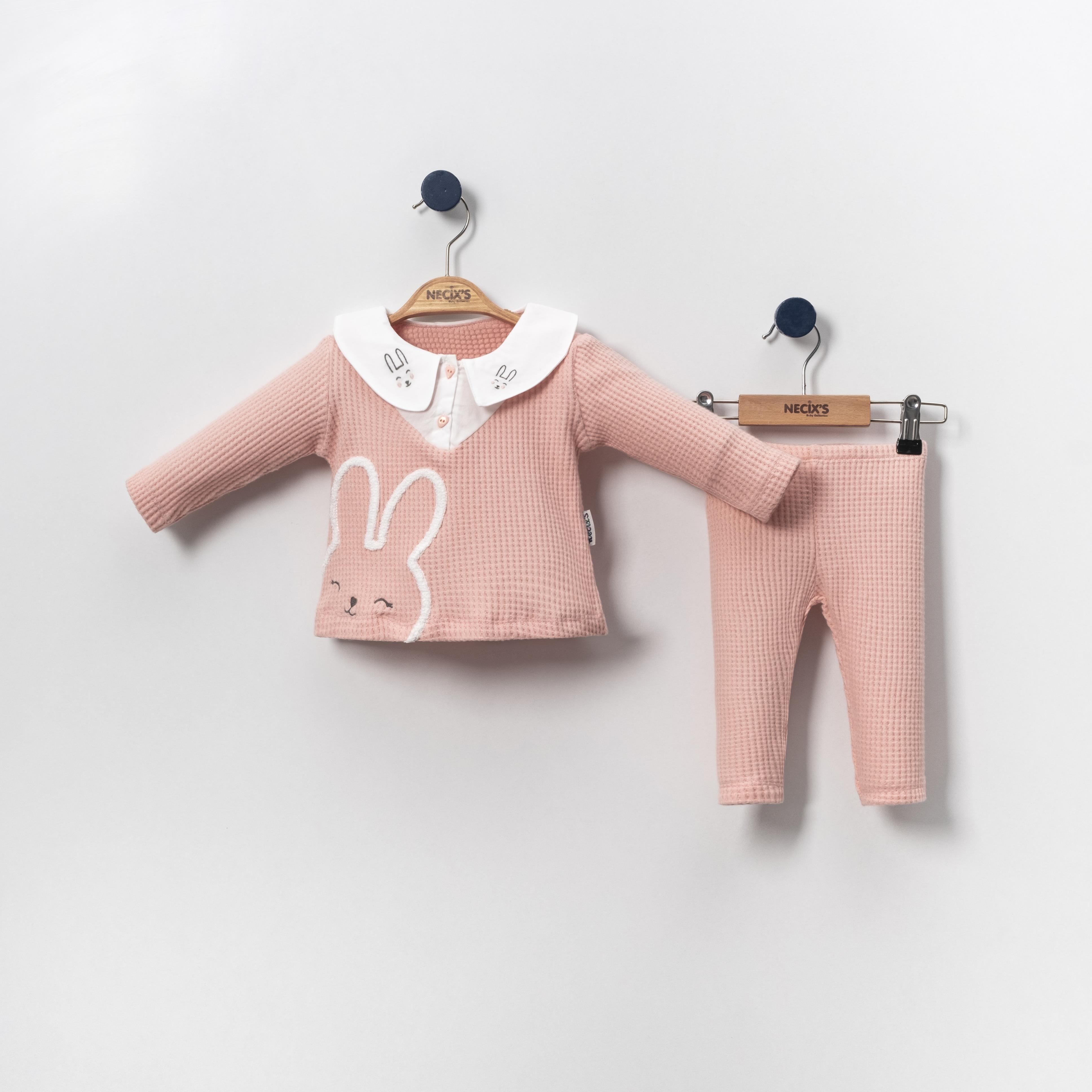 Necix's Sydney Kız Bebek Süveterli İkili Takım