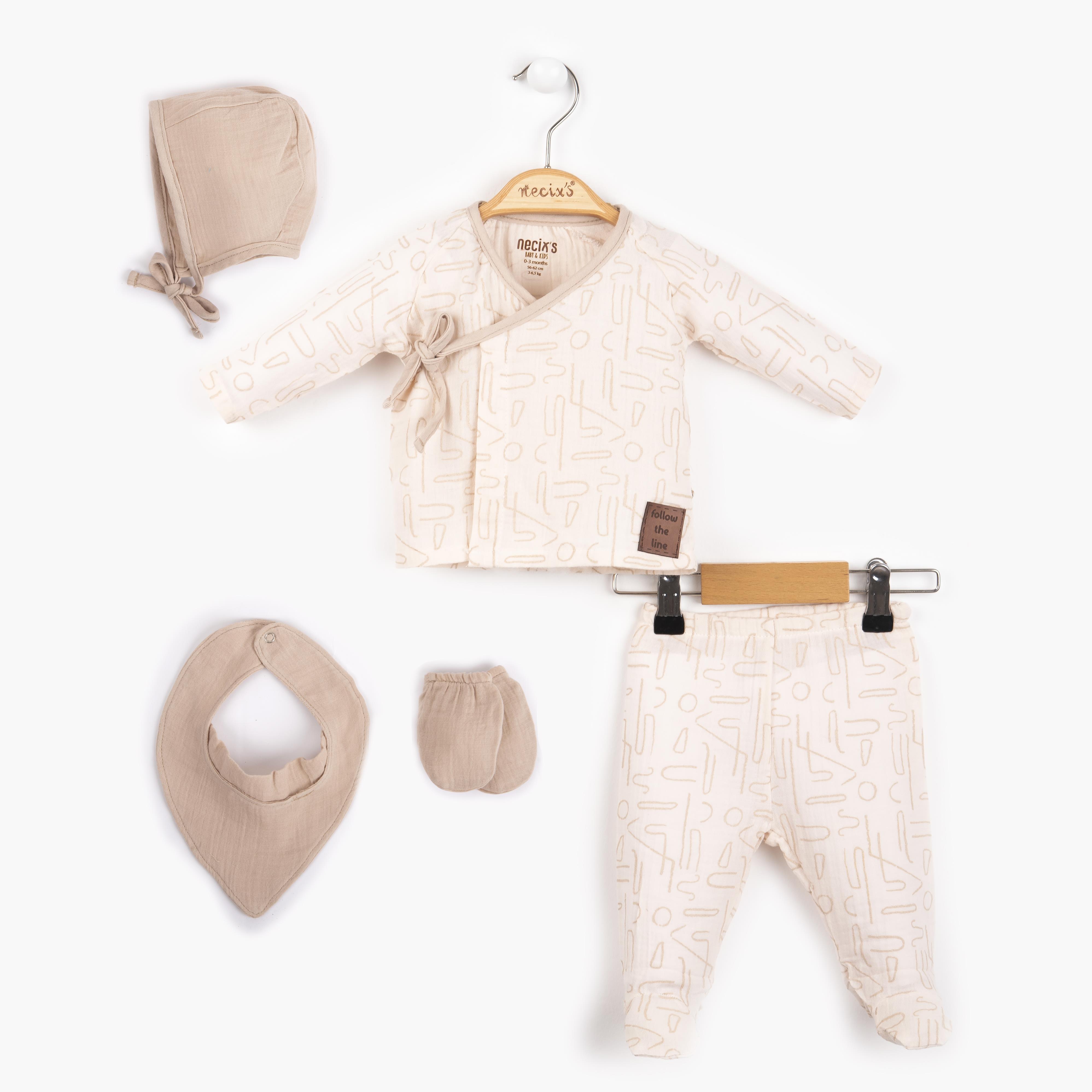 NECİXS YENİDOĞAN LİNEAR 5Lİ SET