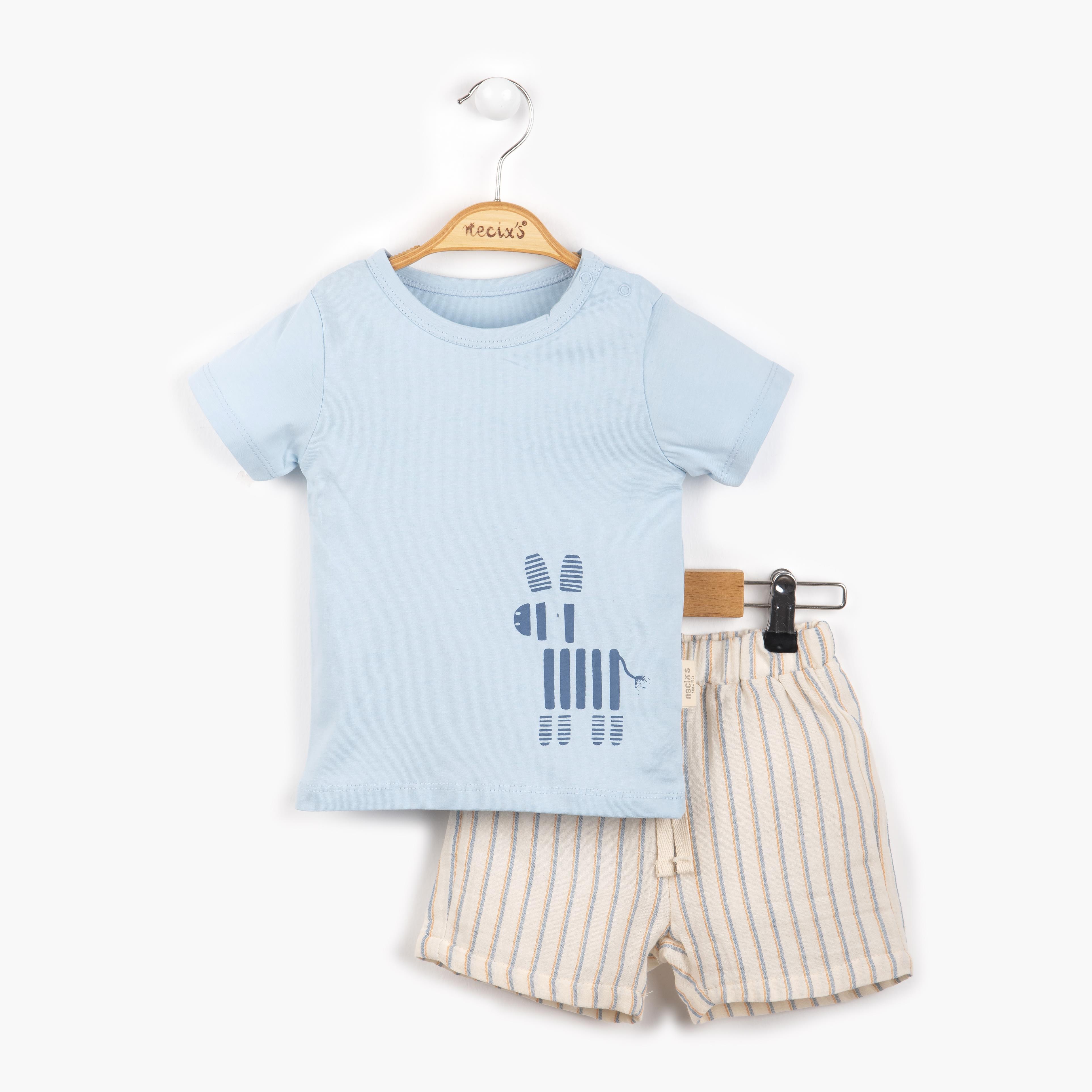 NECİXS ZEBRA 6/24 BEBE İKİLİ TAKIM ERKEK