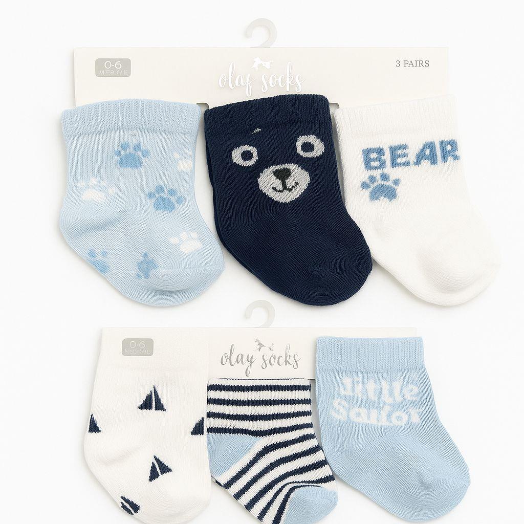 OLAY SOCKS ERKEK BEBEK BEAR ÇORAP
