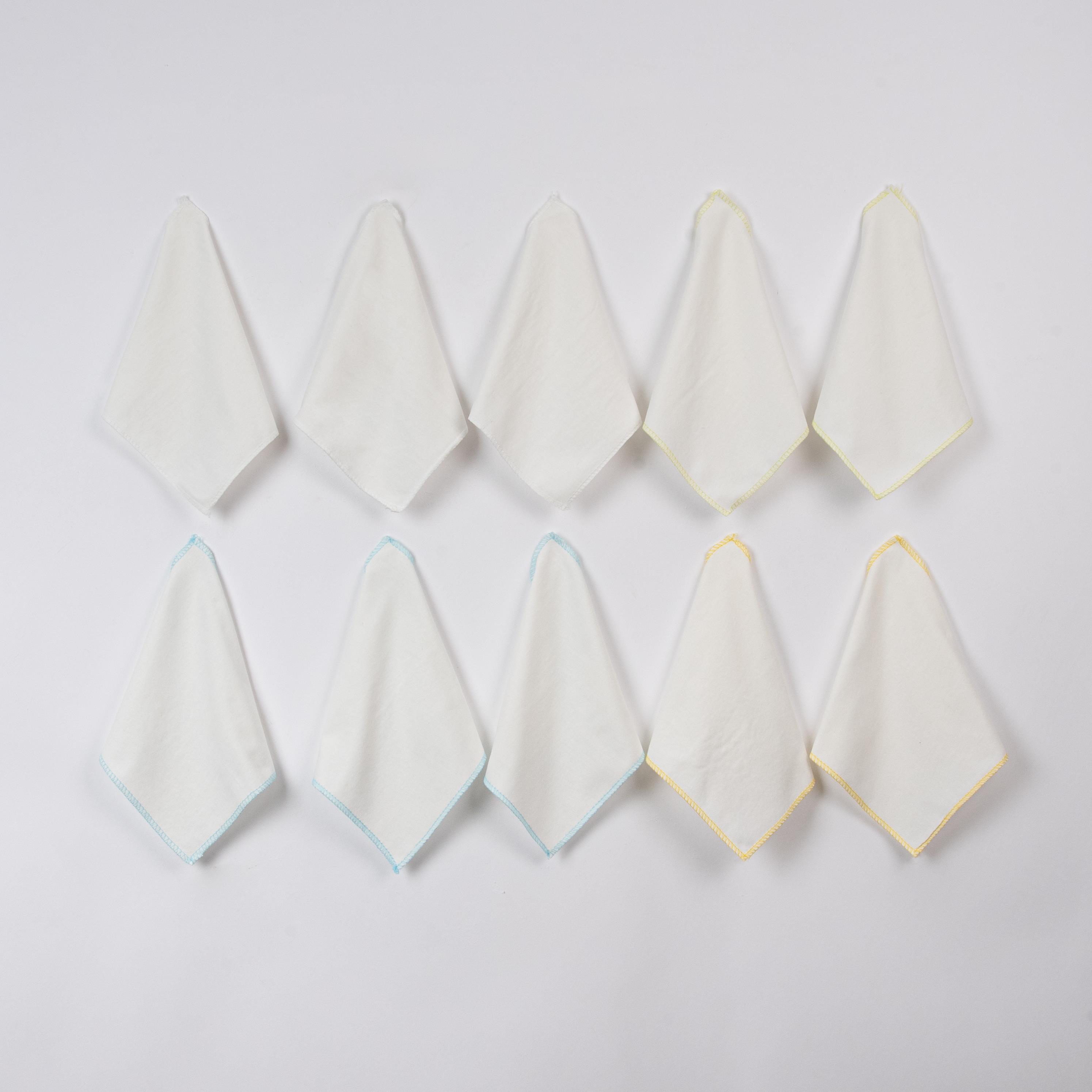 Penye Ağız Mendili 10 Adet 20*20 cm