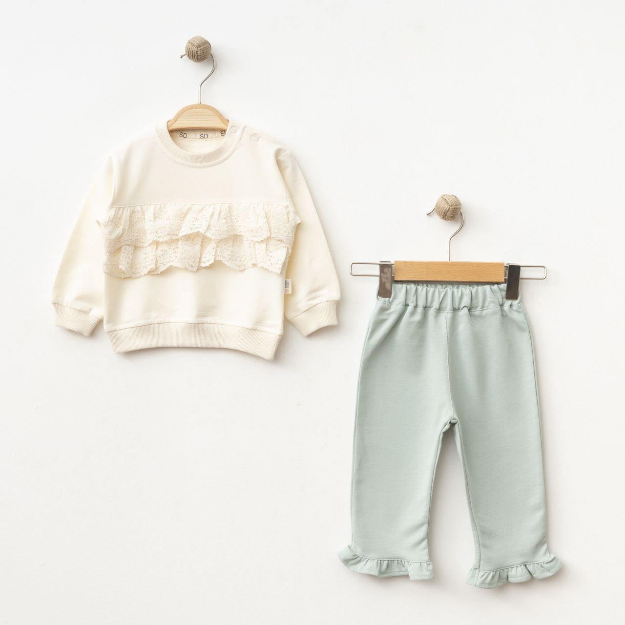 SD BABY DANTELLİ 2 Lİ TAKIM 6-24 AY