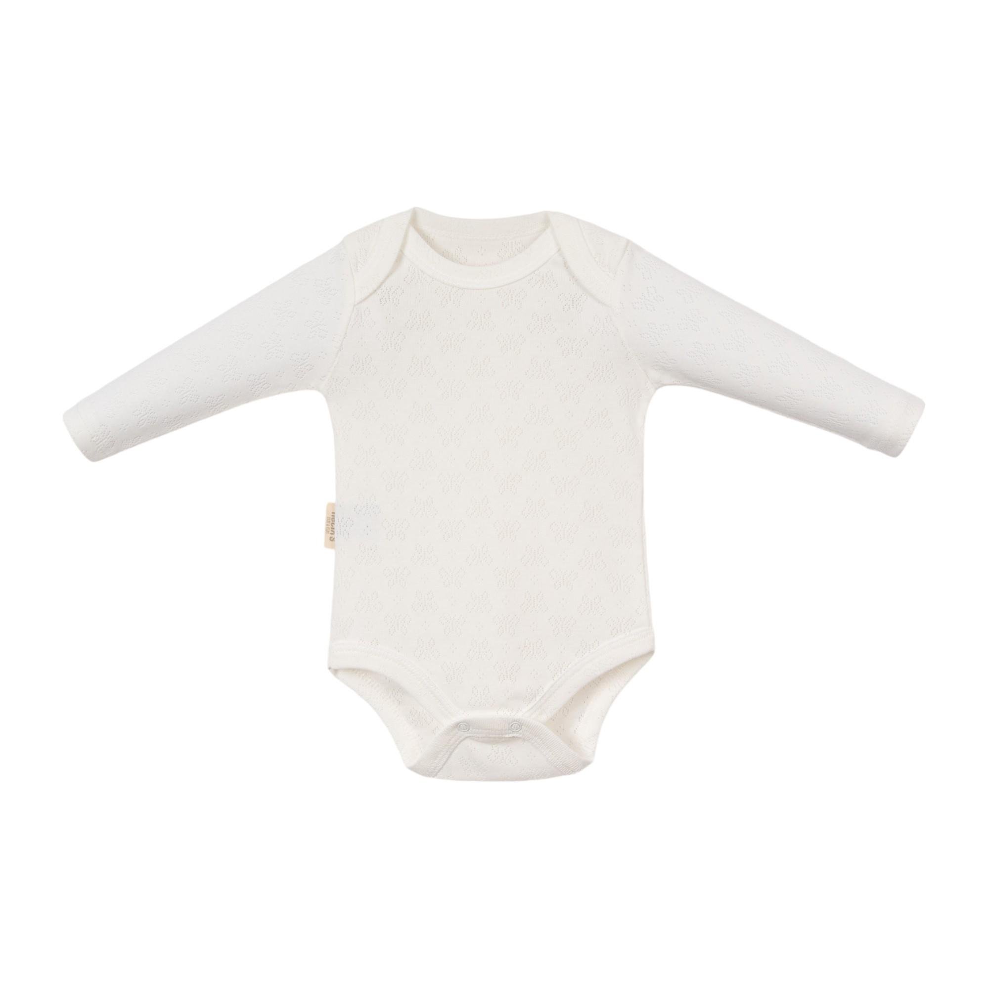 Uzun Kolu Çıtçıtlı Body