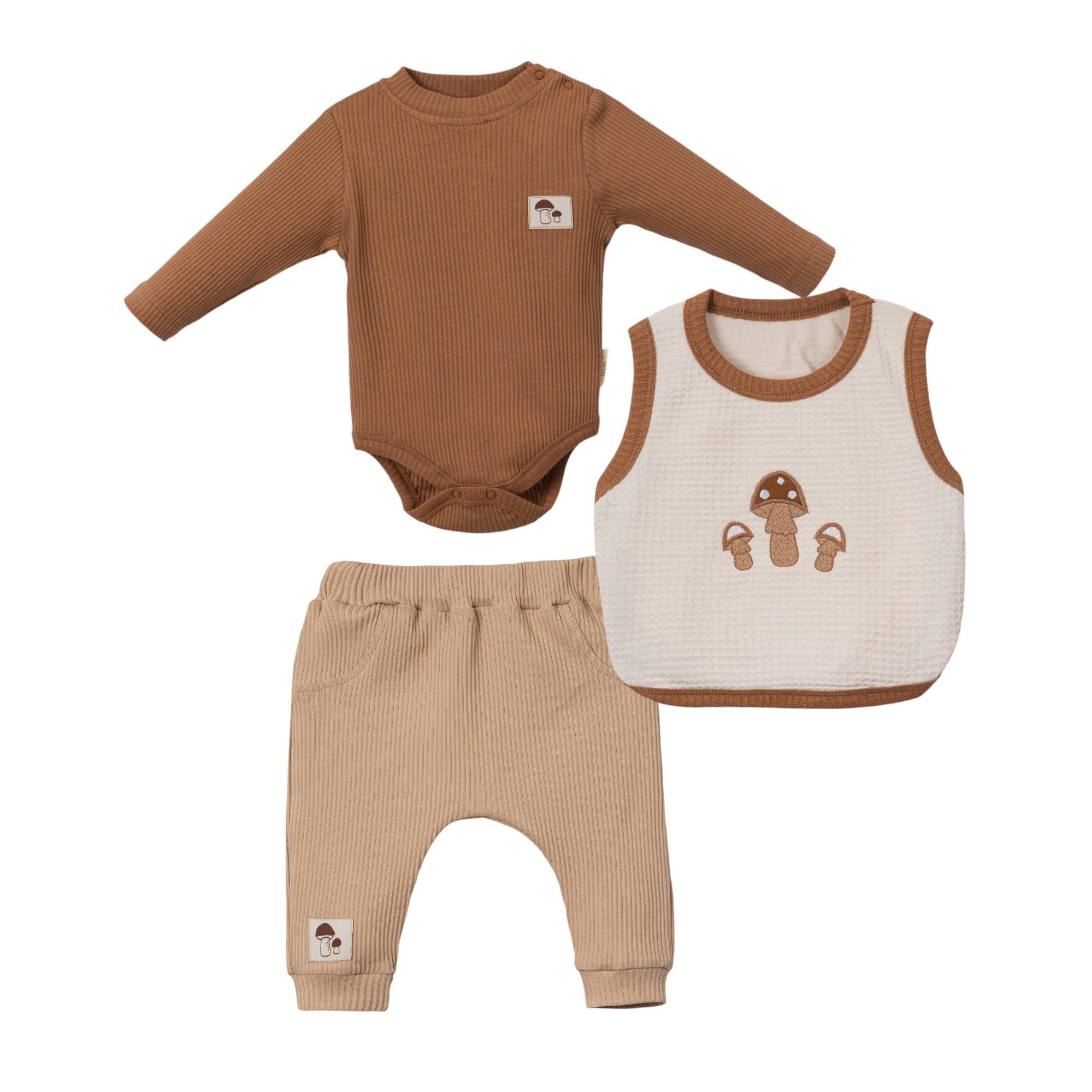 Vardo Mantar Erkek Bebek Üçlü Takım